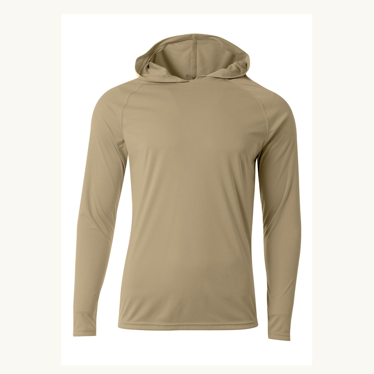 A4 Men's Long Sleeve Hooded Tee-1
