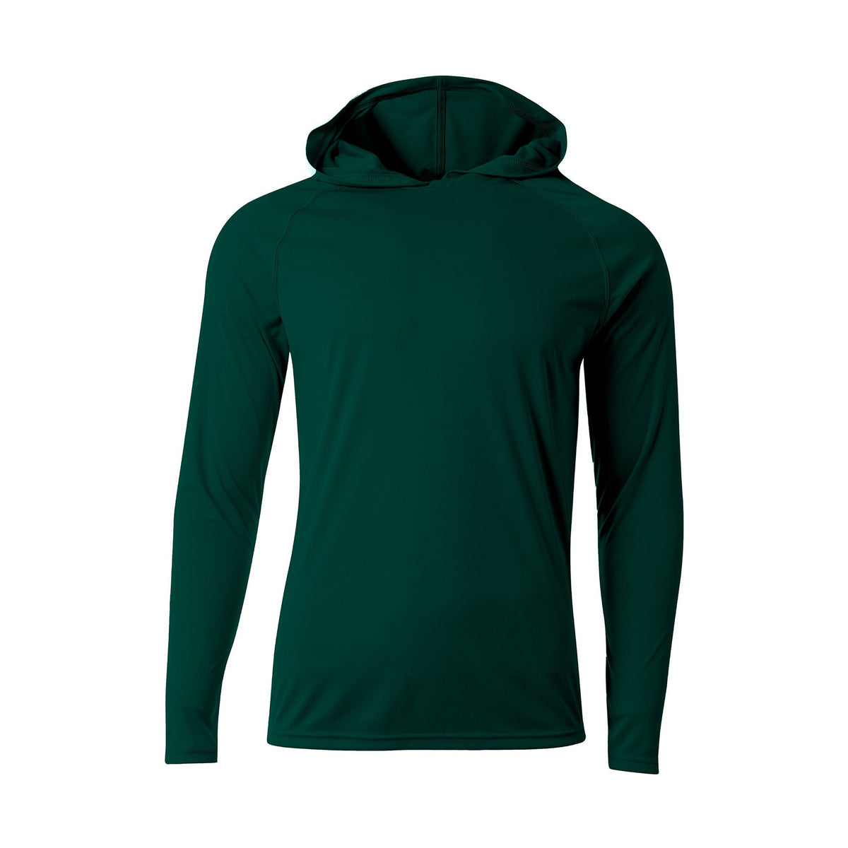 A4 Men's Long Sleeve Hooded Tee-1