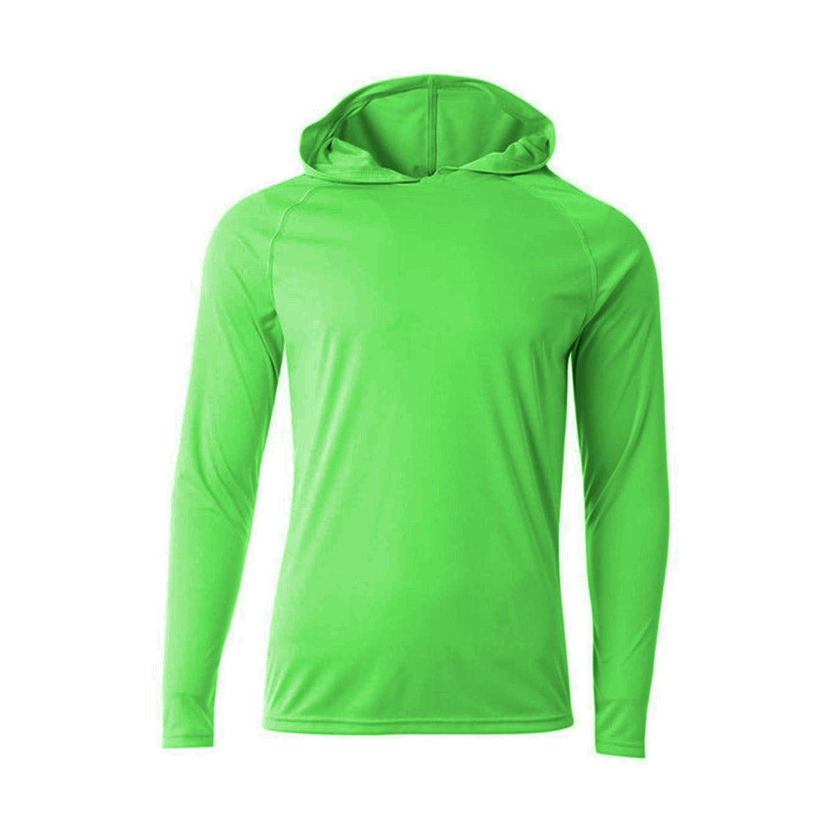 A4 Men's Long Sleeve Hooded Tee-1