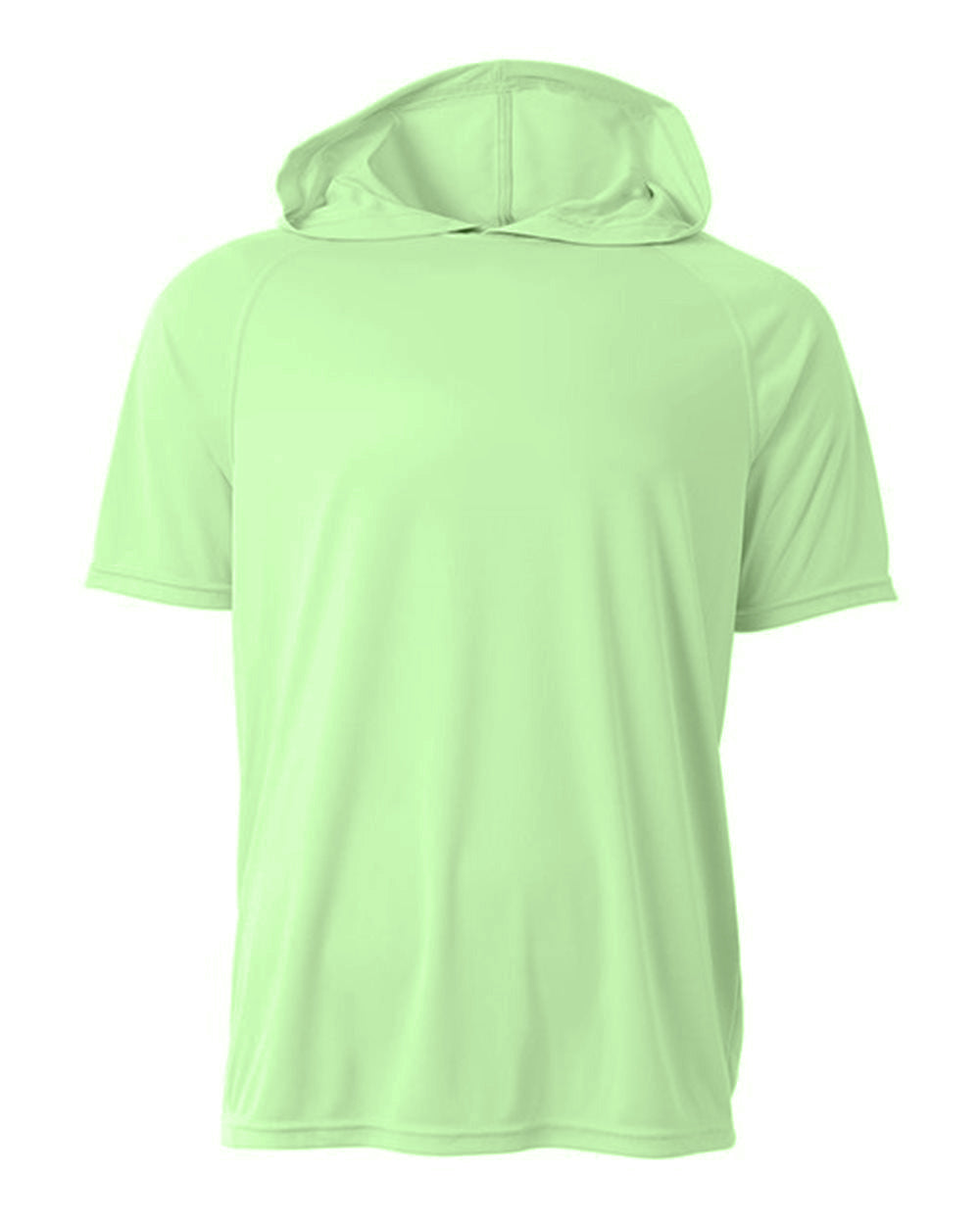 A4 Men's Short Sleeve Hooded Tee-1