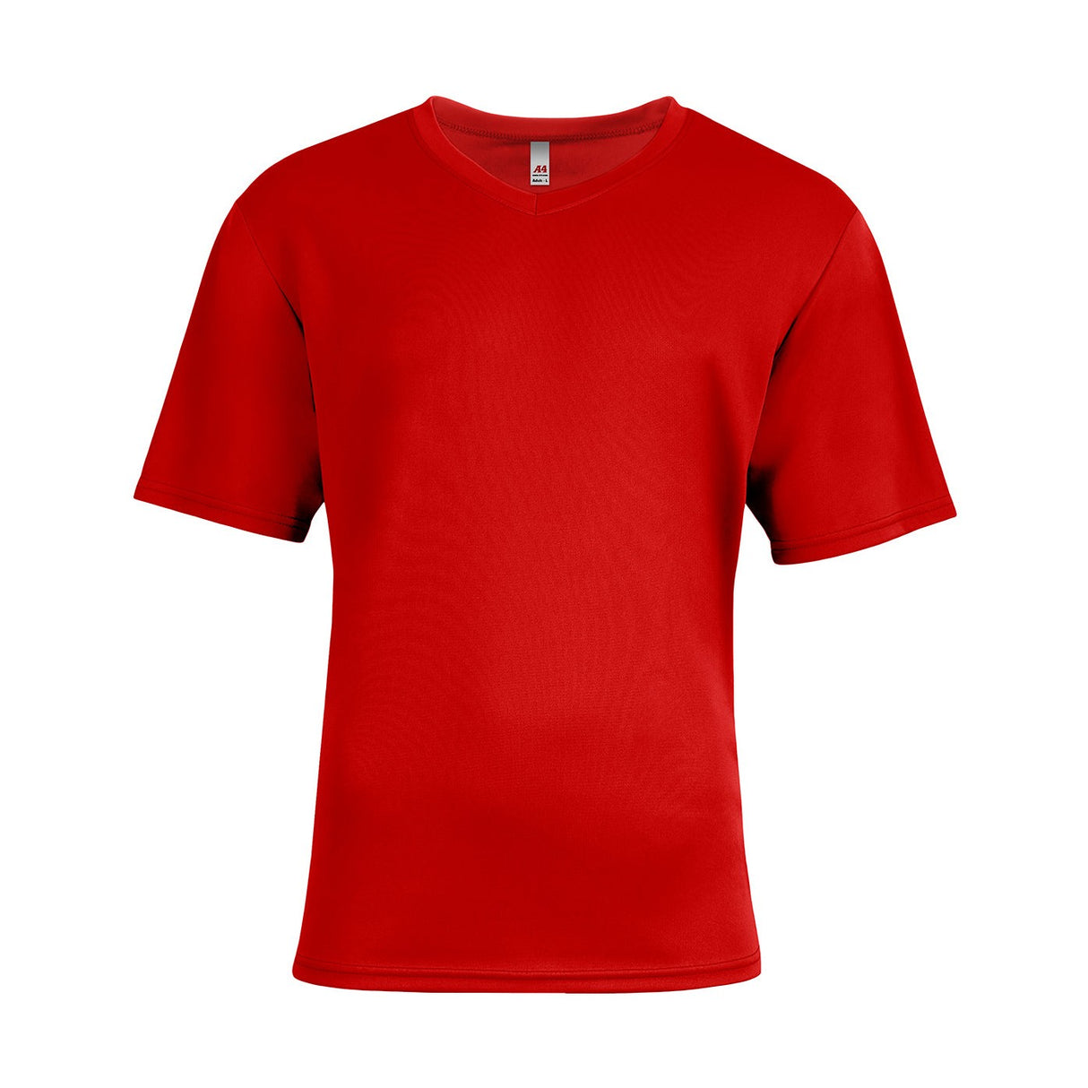 A4 Men's Sprint Short Sleeve V-Neck-1