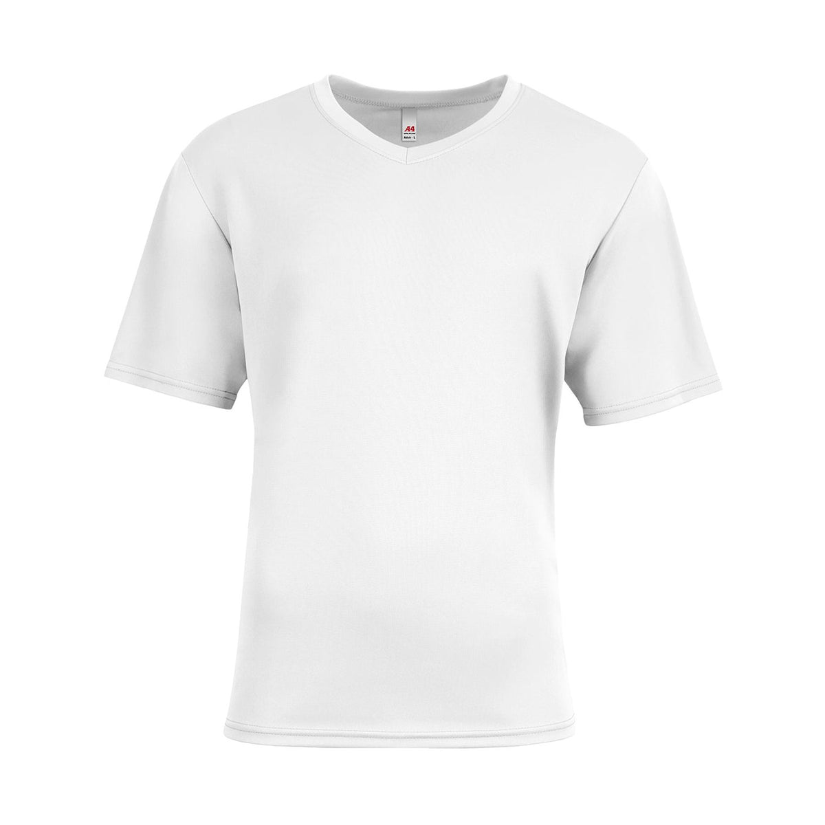 A4 Men's Sprint Short Sleeve V-Neck-1