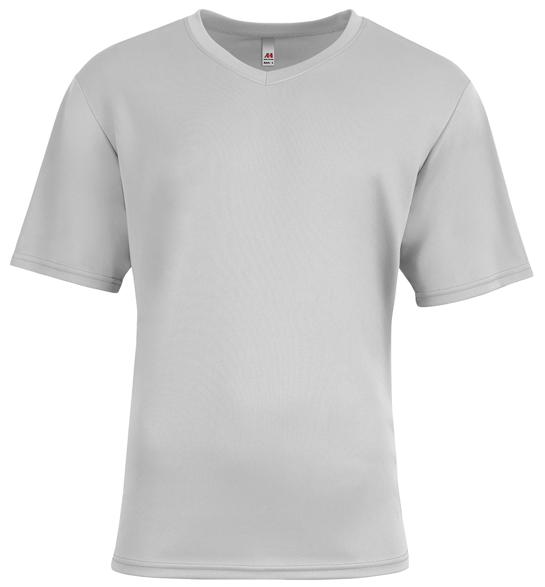 A4 Men's Sprint Short Sleeve V-Neck-1