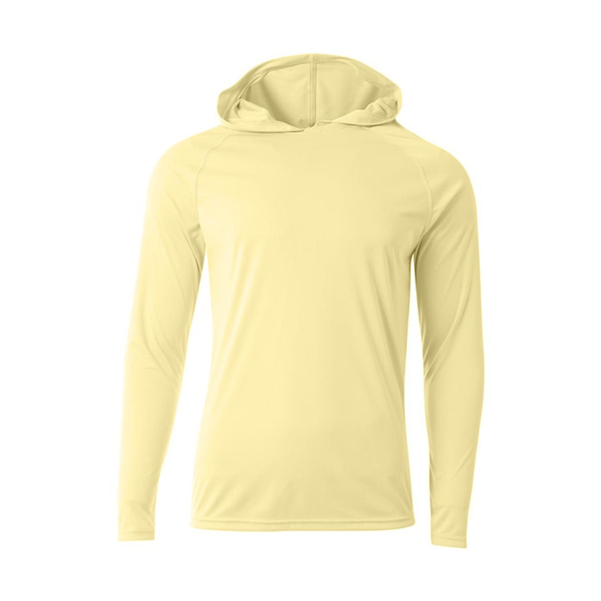 A4 Men's Long Sleeve Hooded Tee-1