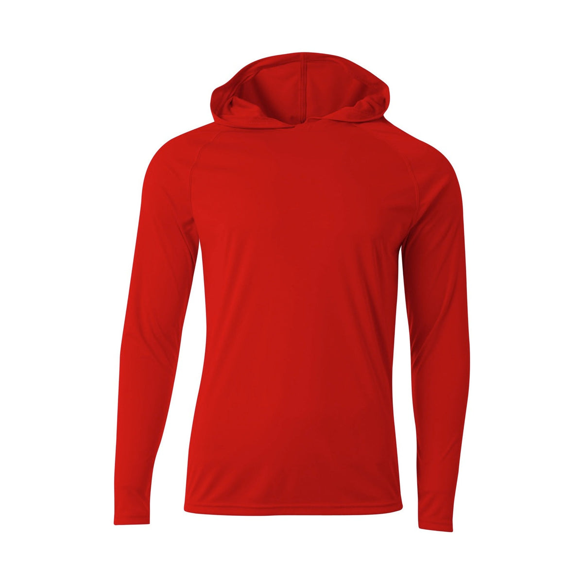 A4 Men's Long Sleeve Hooded Tee-1