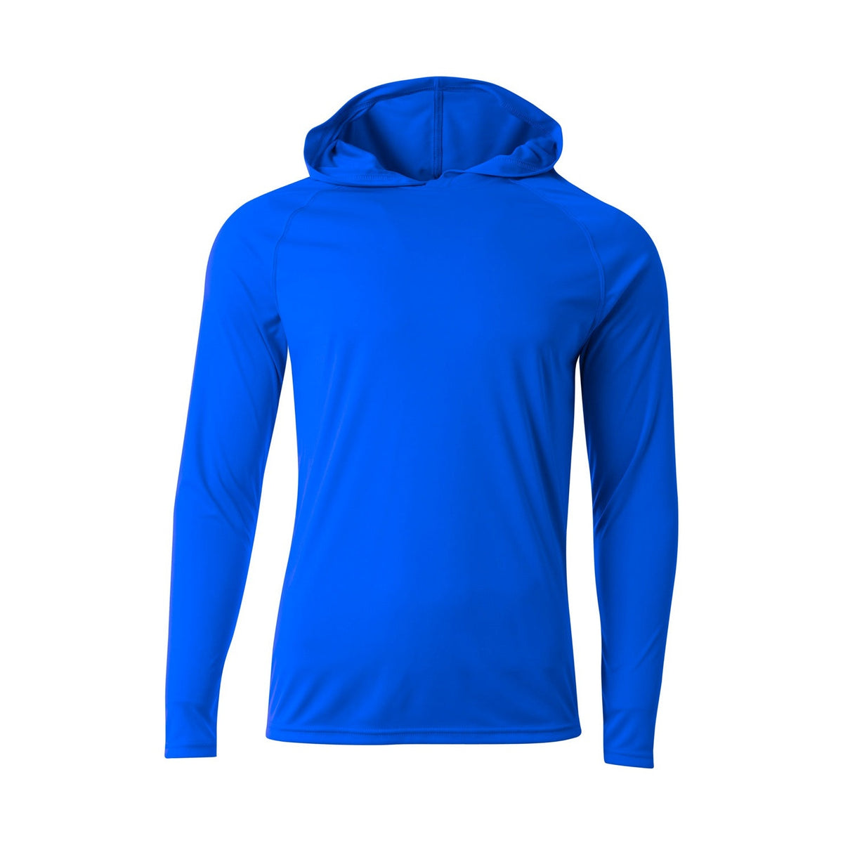 A4 Men's Long Sleeve Hooded Tee-1