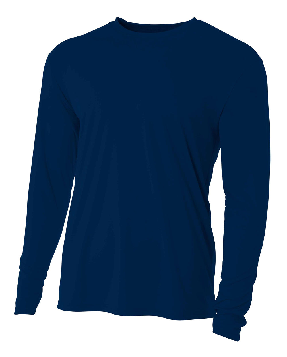 A4 Youth Cooling Performance Long Sleeve Crew-1