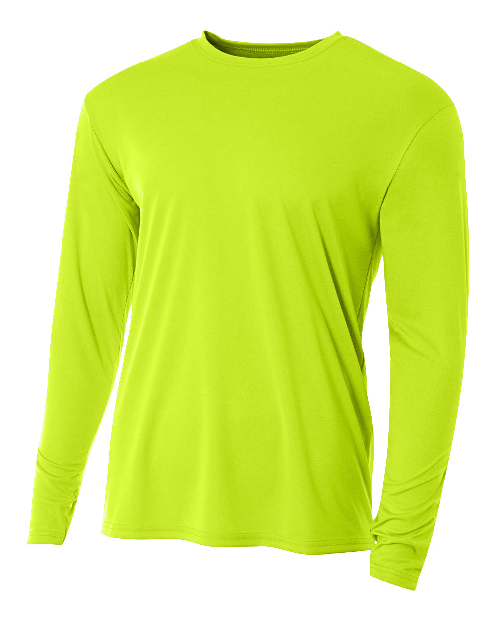 A4 Youth Cooling Performance Long Sleeve Crew-1