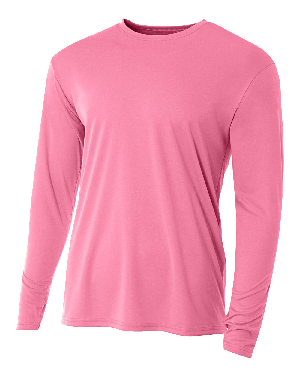 A4 Youth Cooling Performance Long Sleeve Crew-1