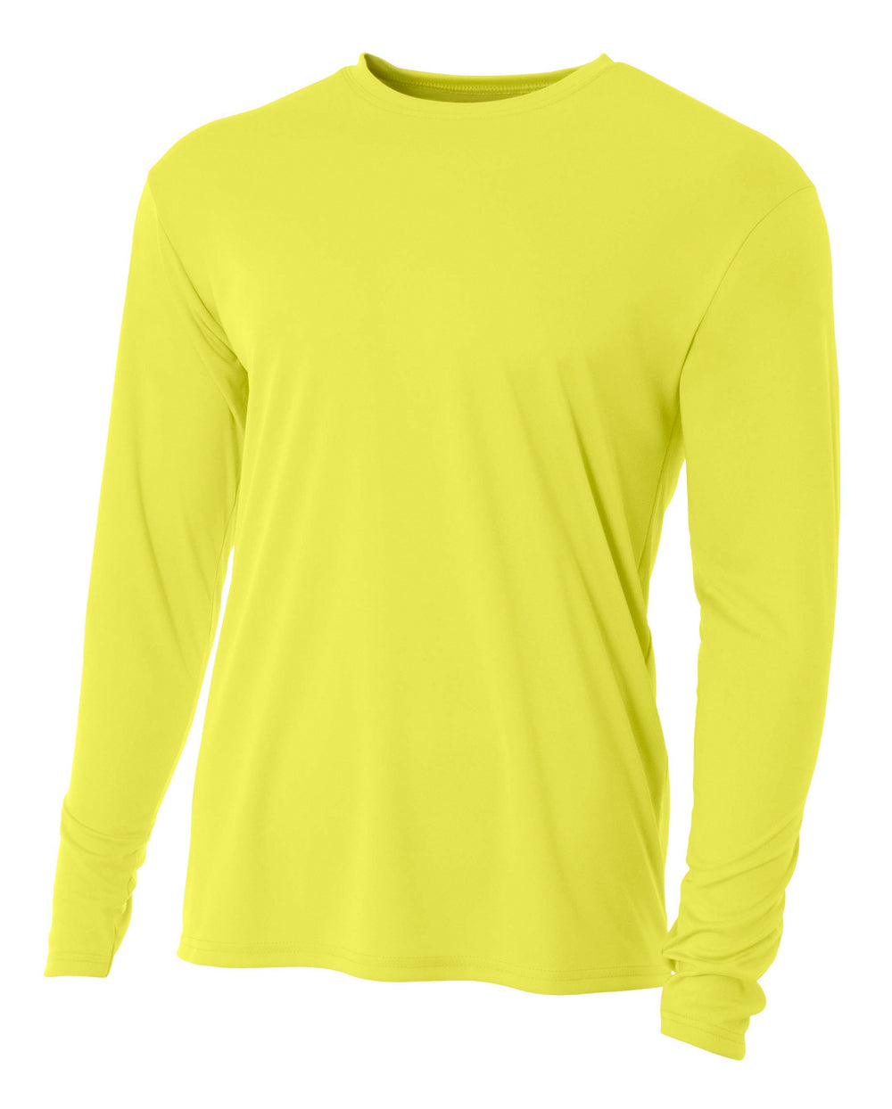 A4 Youth Cooling Performance Long Sleeve Crew-1