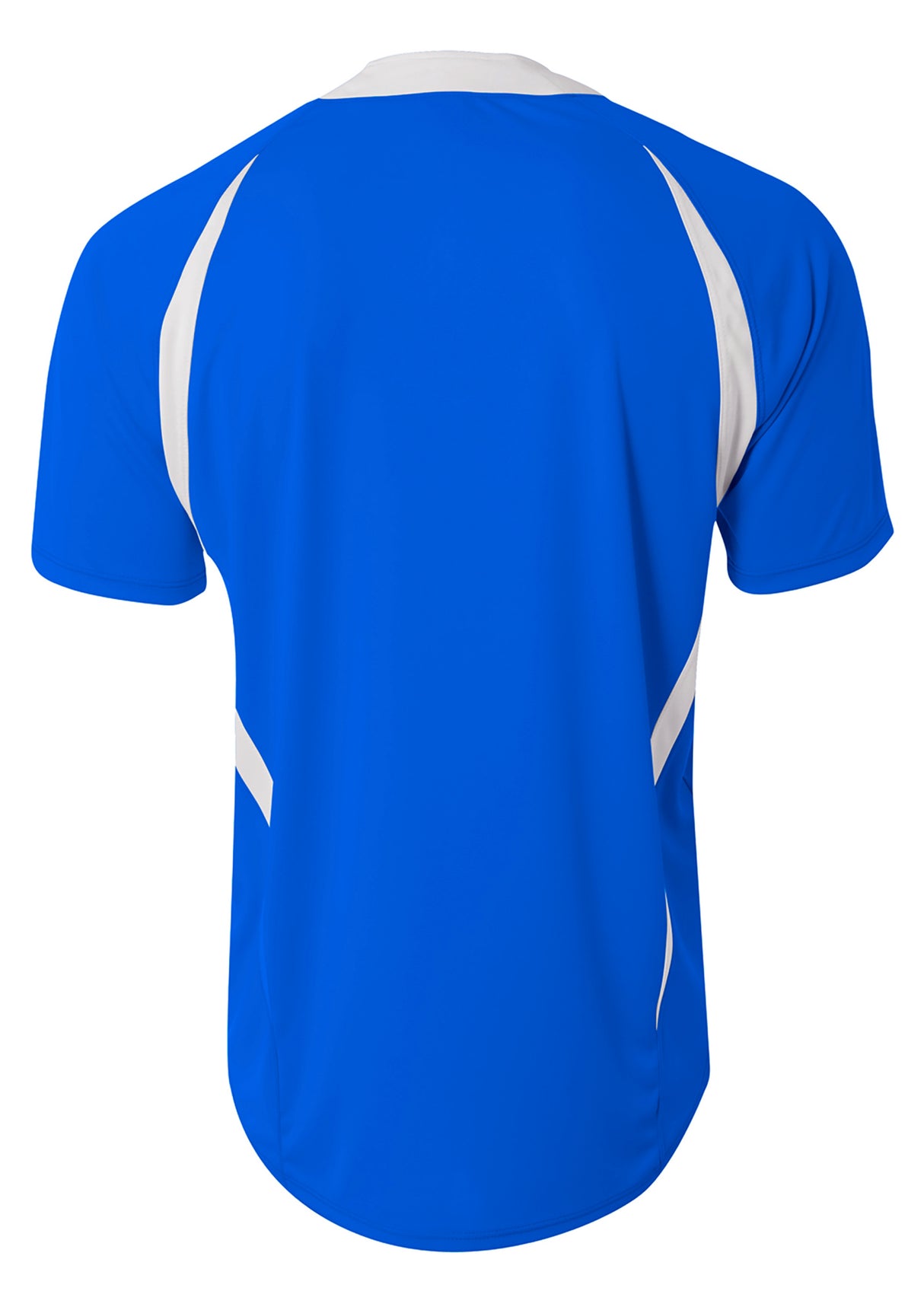 A4 Men's 2-Button Color Block Henley-2