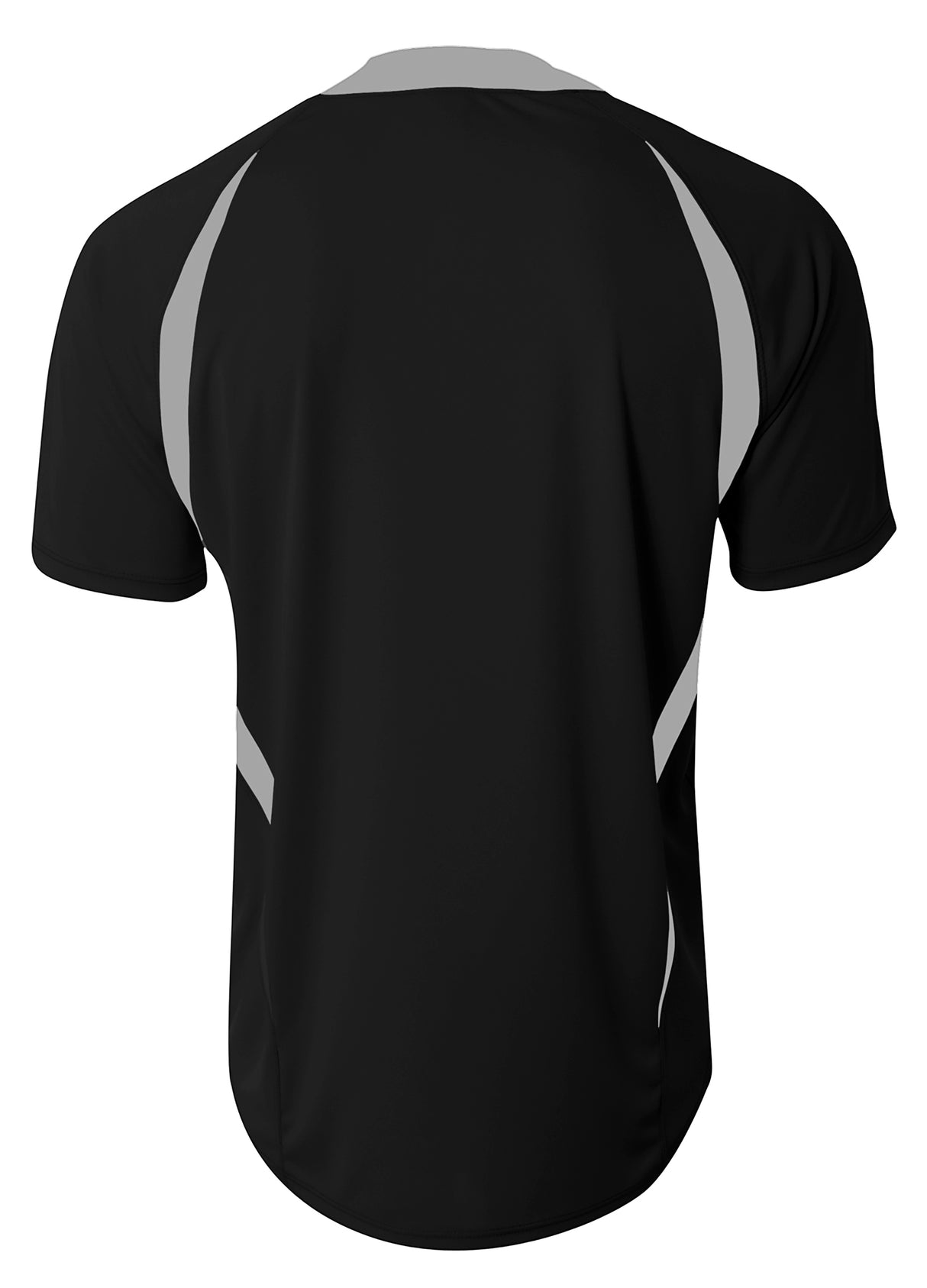 A4 Men's 2-Button Color Block Henley-2