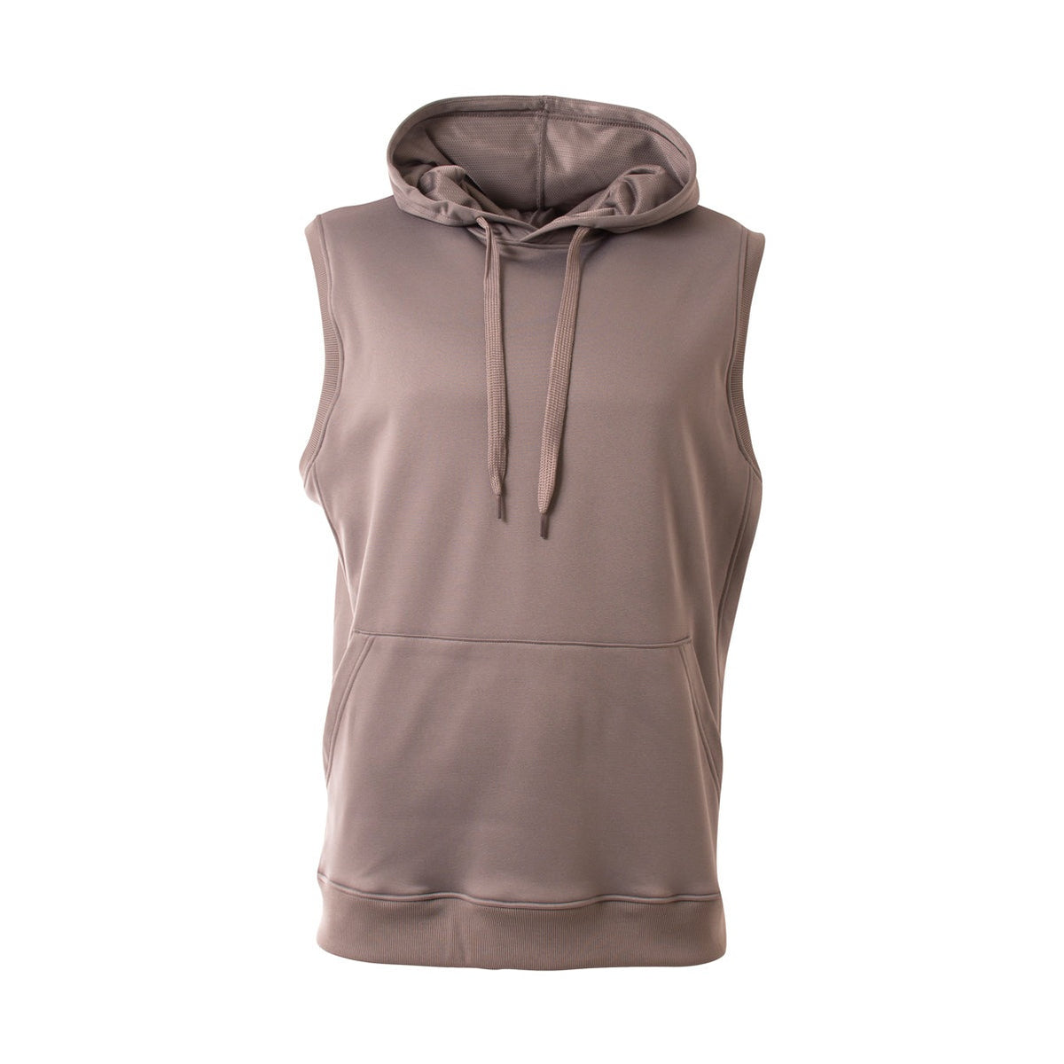 A4 Men's Agility Sleeveless Tech Fleece Hoodie-1