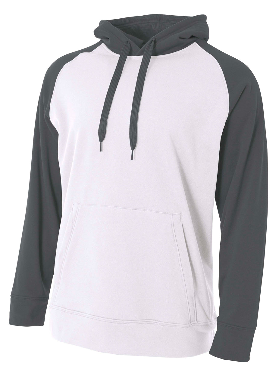 A4 Men's Color Block Tech Fleece Hoodie-1