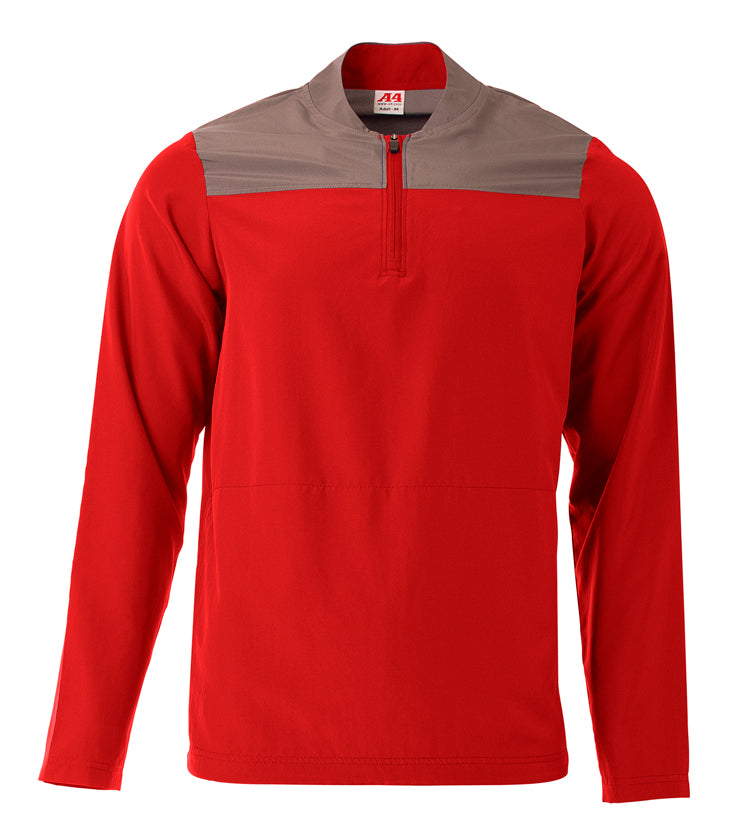 A4 Men's Element Quarter Zip Jacket-1
