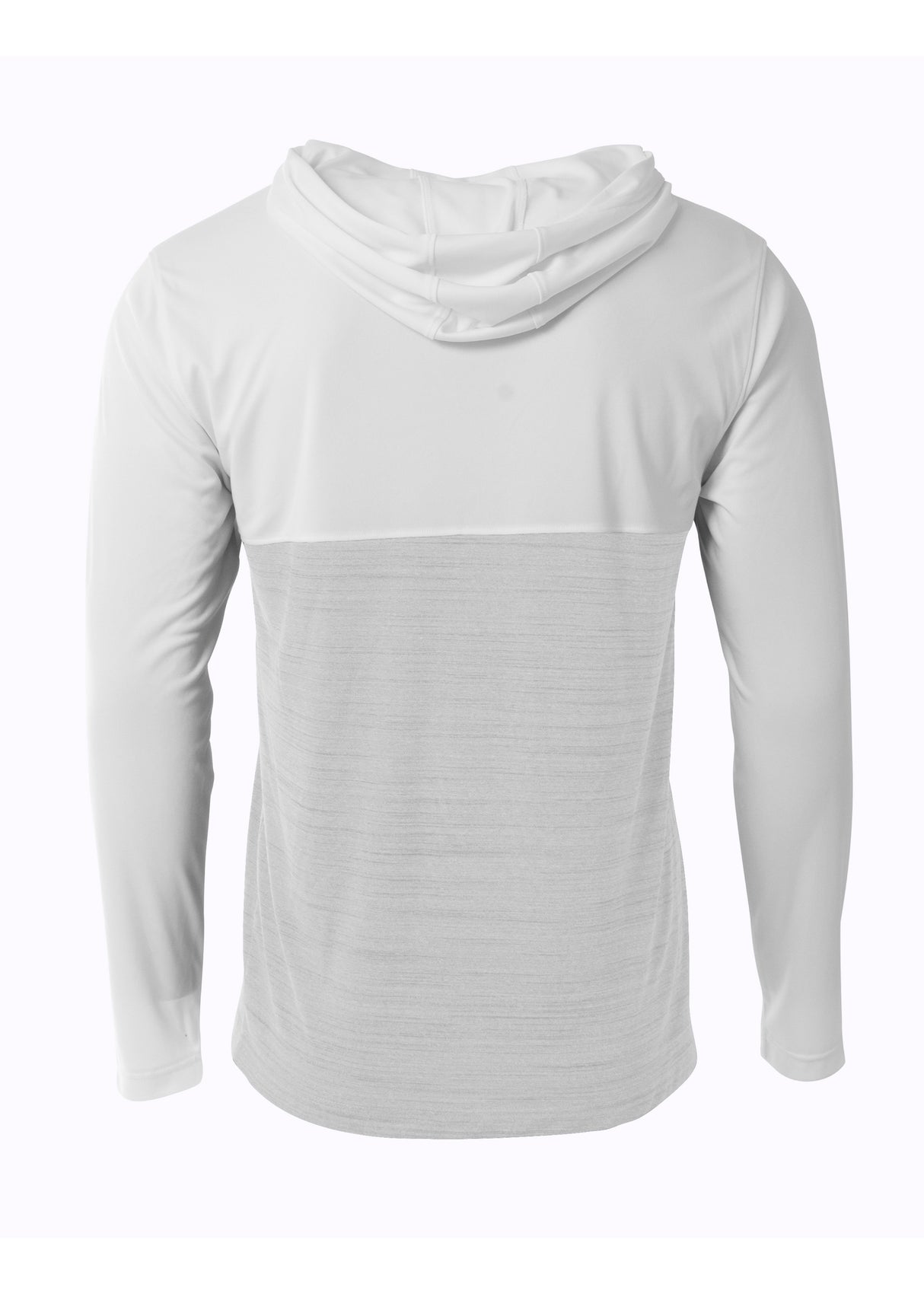 A4 Men's Slate Quarter Zip Hoodie-2