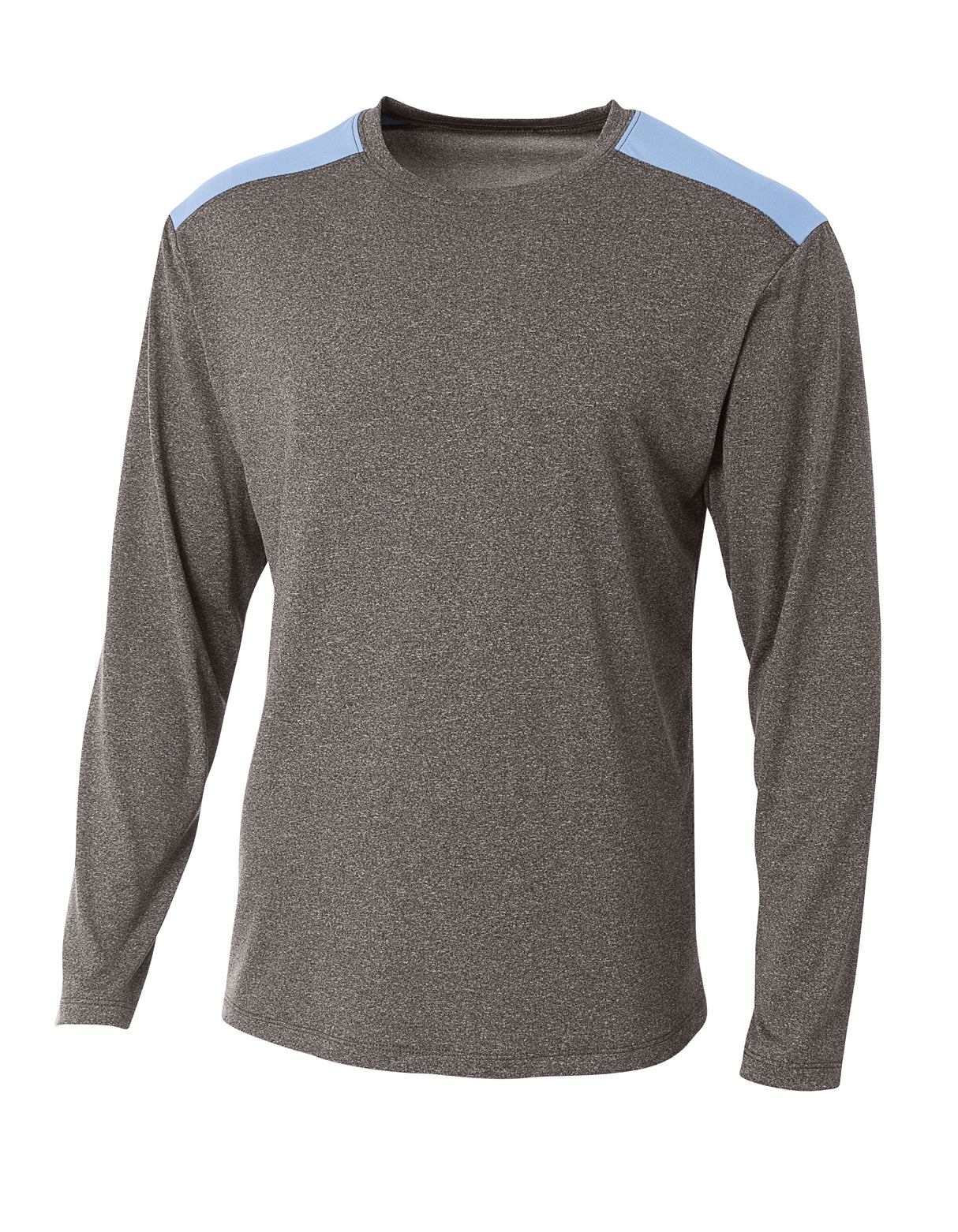A4 Men's Tourney Heather Long Sleeve Tee
