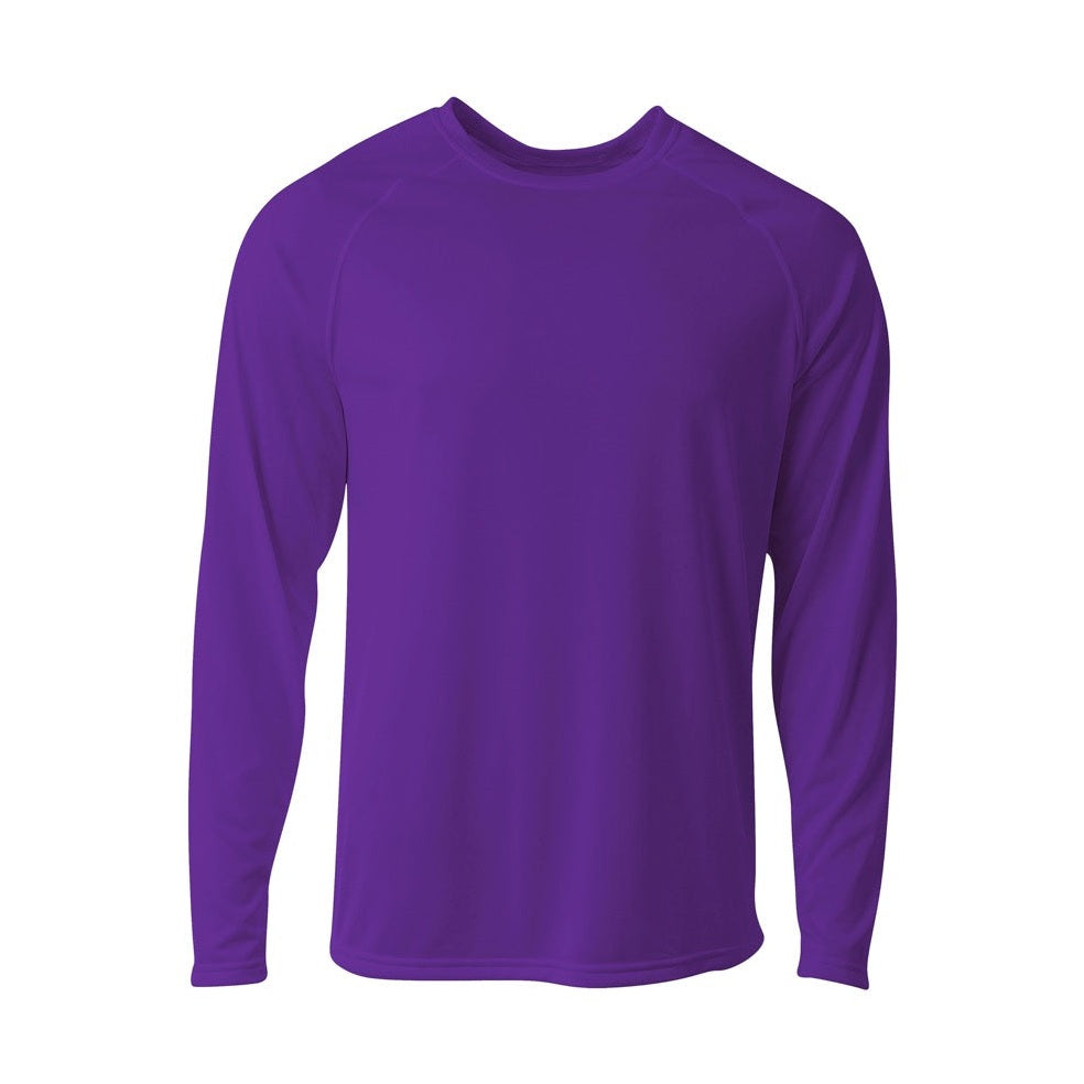 A4 Men's SureColor Long Sleeve Cationic Tee-1