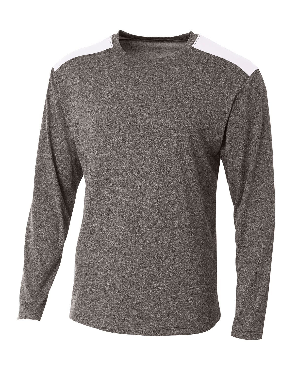 A4 Men's Tourney Heather Long Sleeve Tee