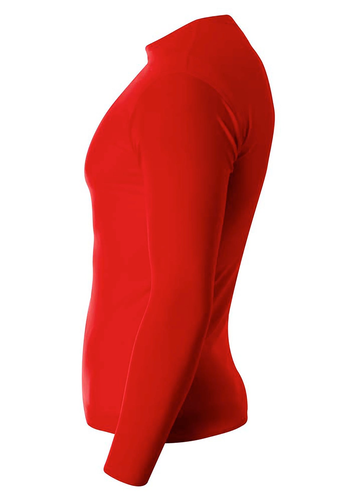 A4 Men's Long Sleeve Compression Crew-3