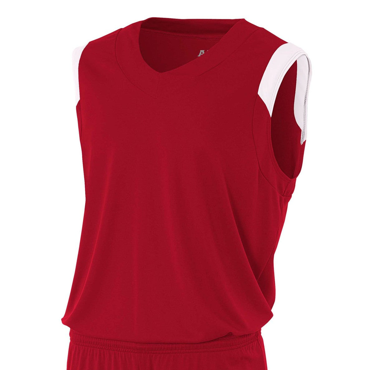 A4 Men's Moisture Management V-Neck Muscle-1