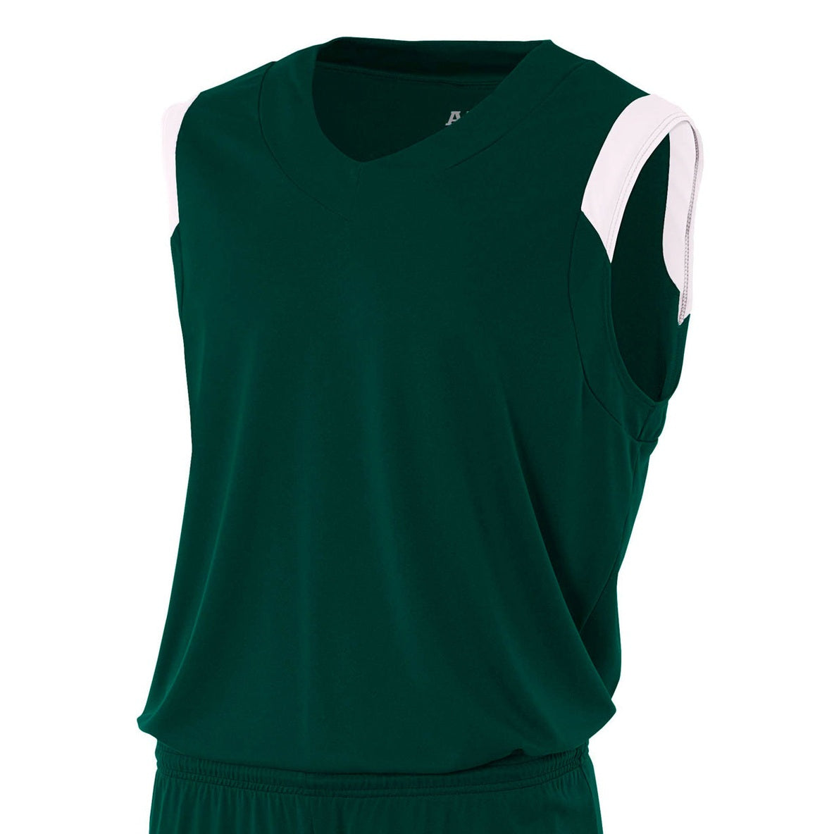 A4 Men's Moisture Management V-Neck Muscle-1