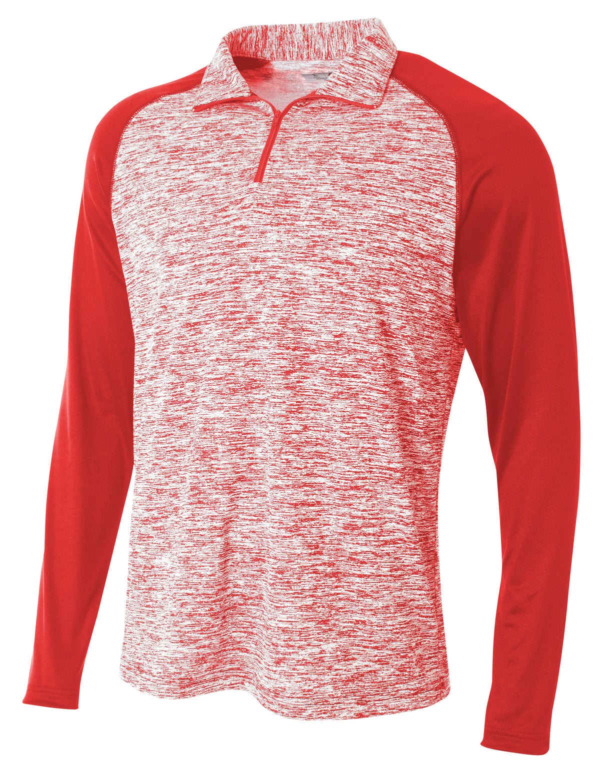 A4 Youth Quarter Zip Space Dye-1