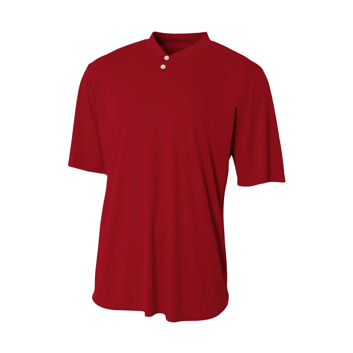 A4 Youth Tek 2-Button Henley-1