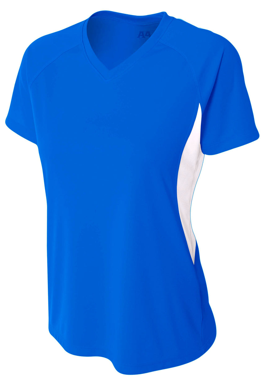 A4 Color Block Performance V-Neck-1