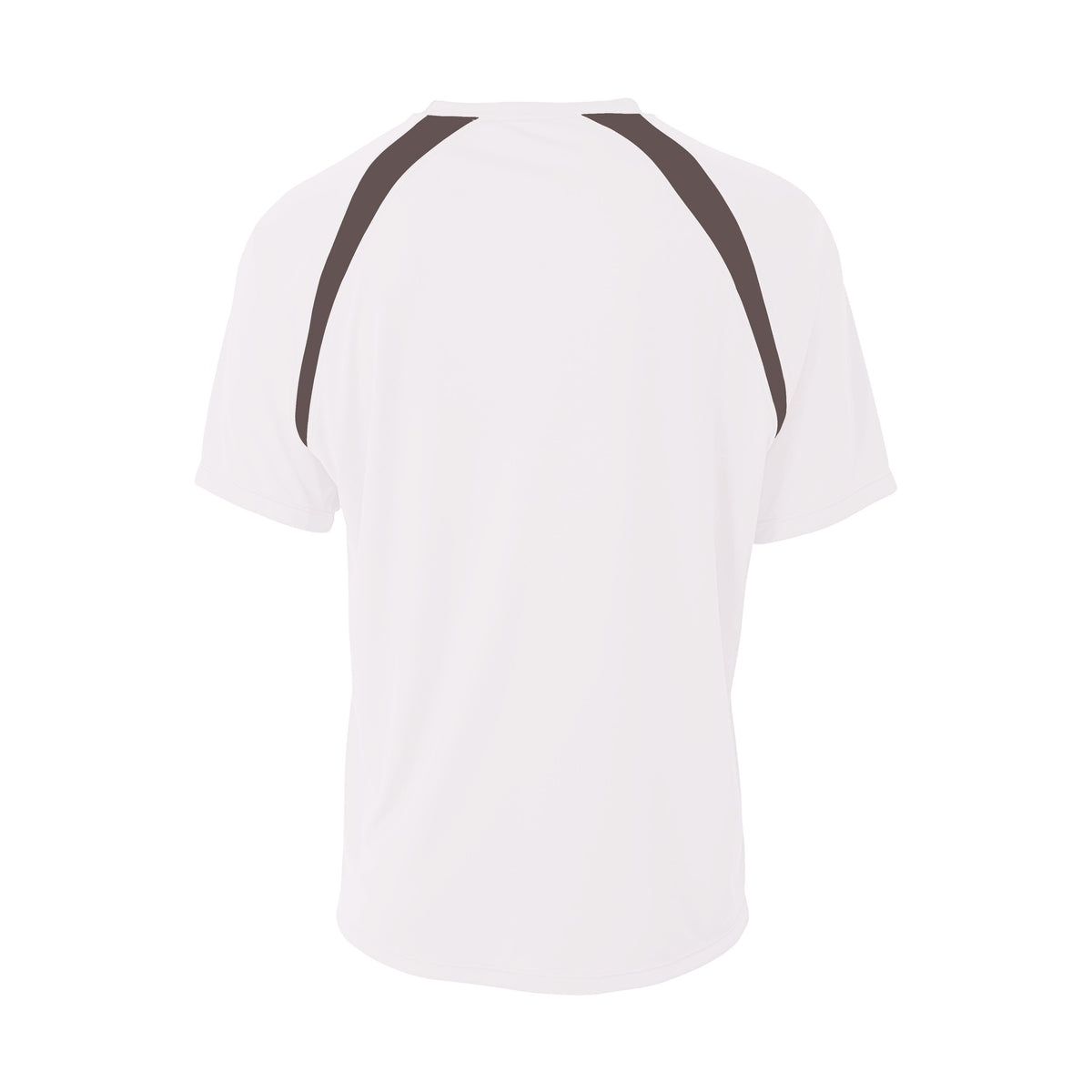 A4 Youth Spartan Short Sleeve Color Block Crew-2