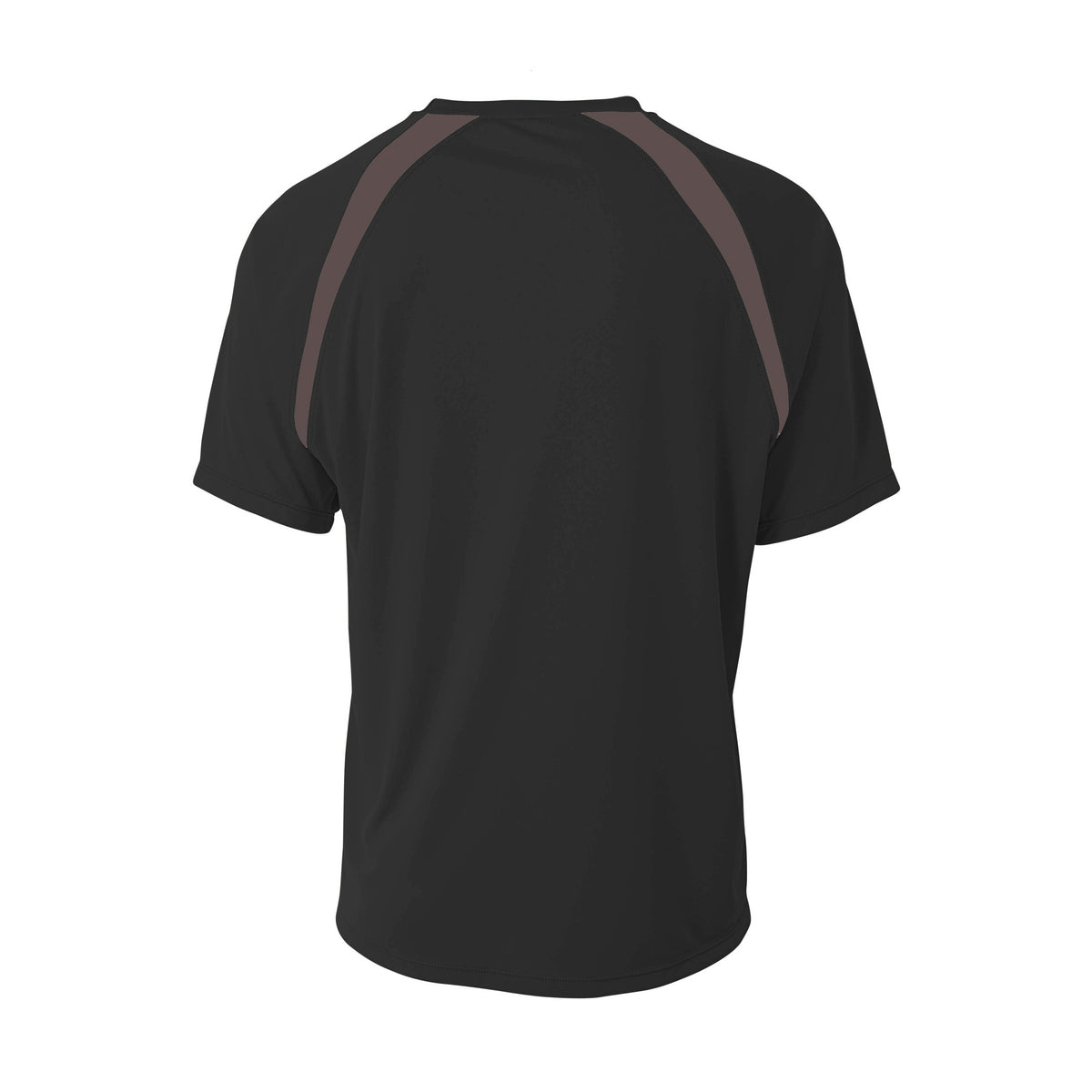 A4 Youth Spartan Short Sleeve Color Block Crew-2