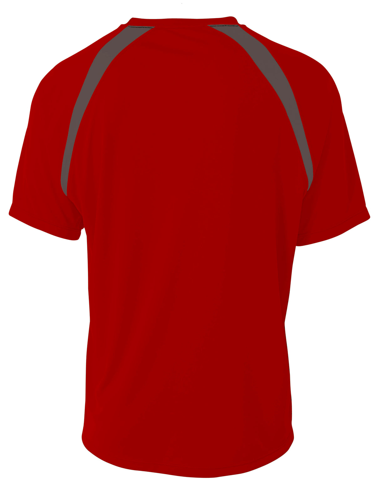 A4 Youth Spartan Short Sleeve Color Block Crew-2