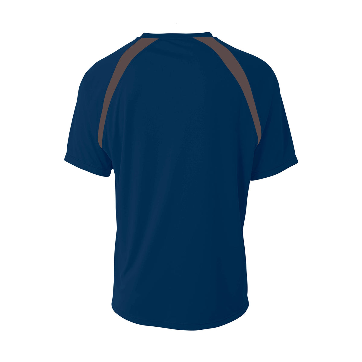 A4 Youth Spartan Short Sleeve Color Block Crew-2