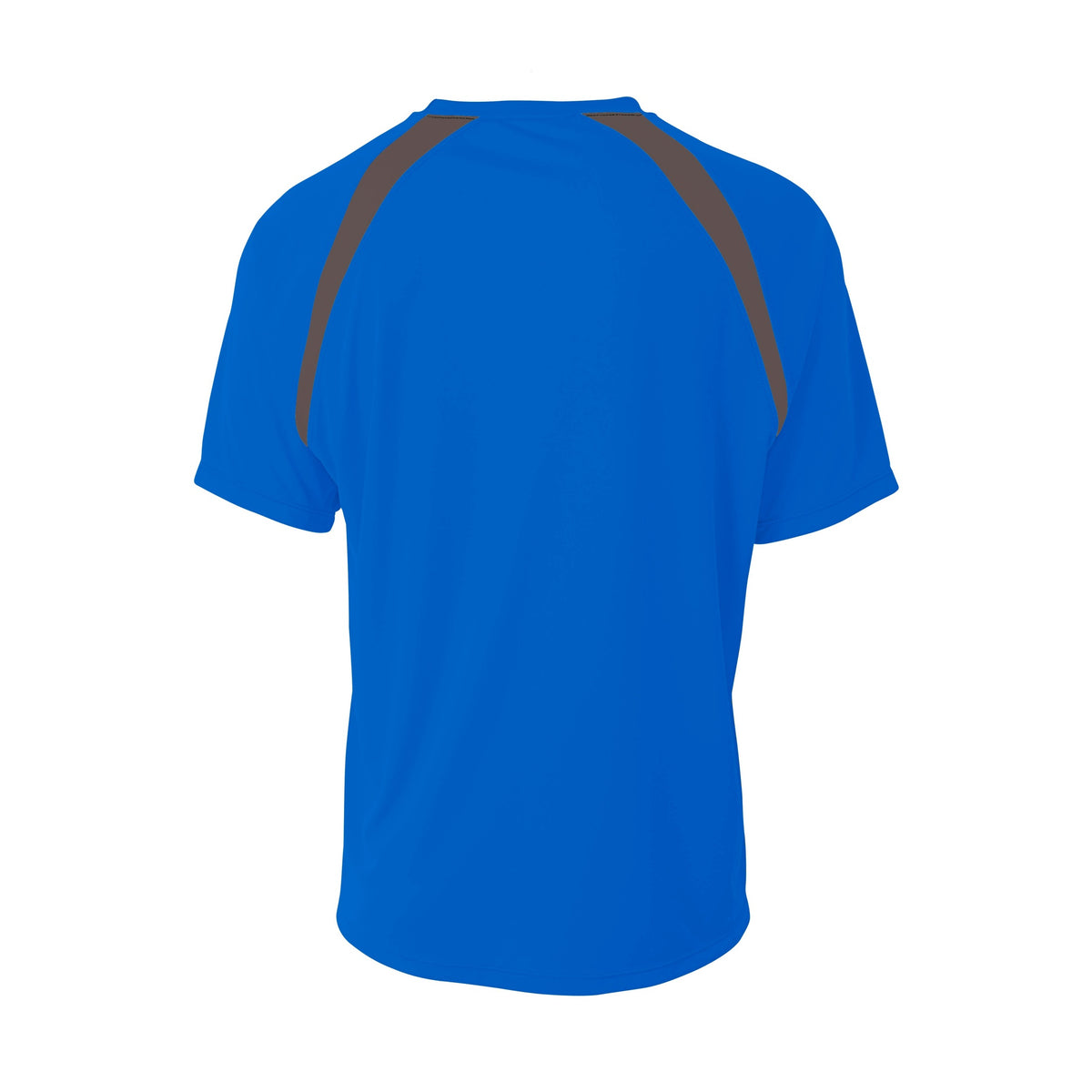 A4 Youth Spartan Short Sleeve Color Block Crew-2