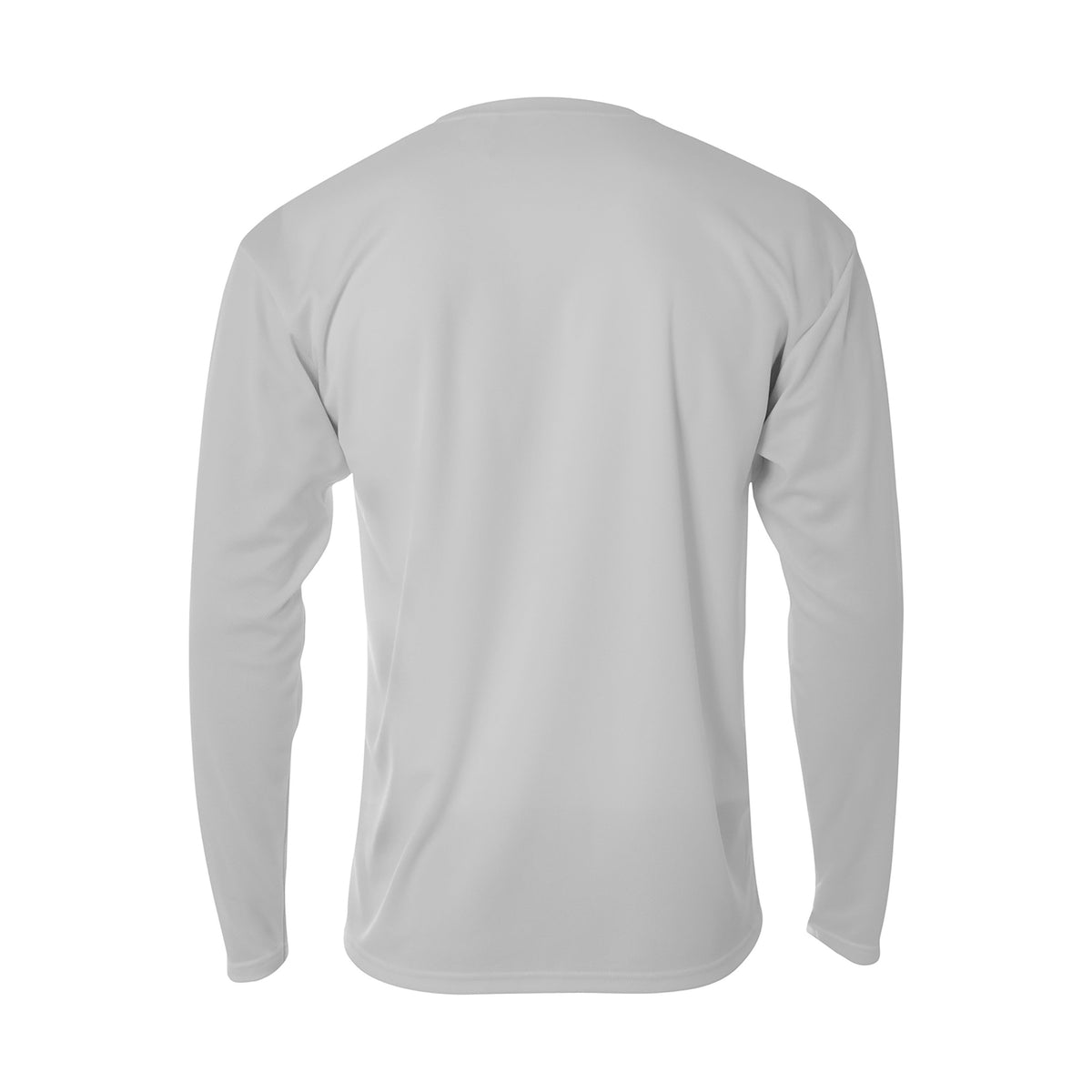A4 Men's Long Sleeve Birds-Eye Mesh Crew-2