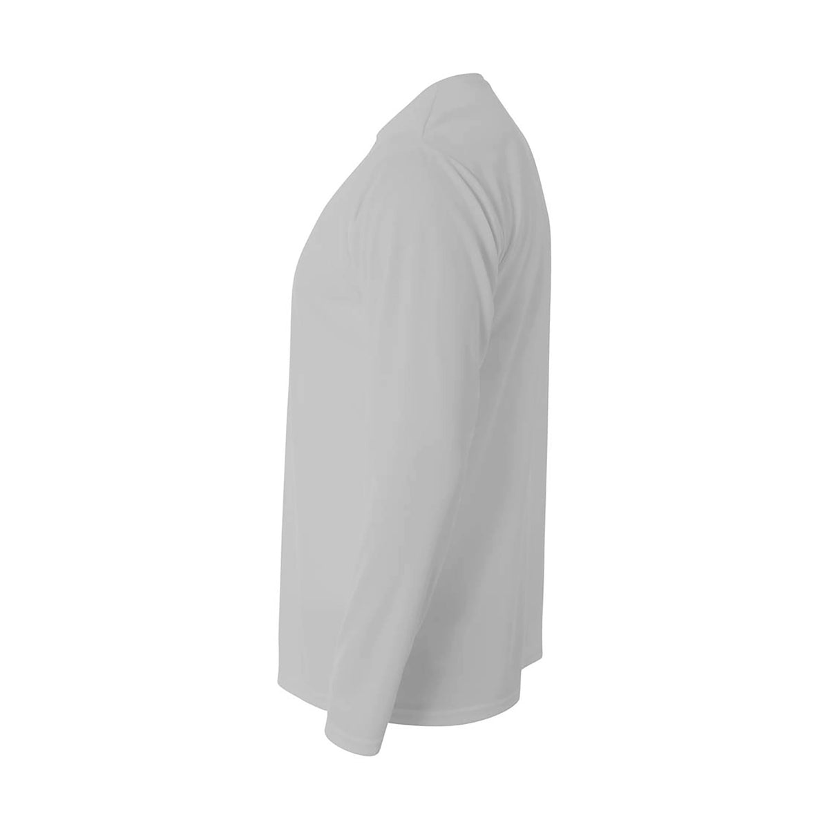 A4 Men's Long Sleeve Birds-Eye Mesh Crew-3