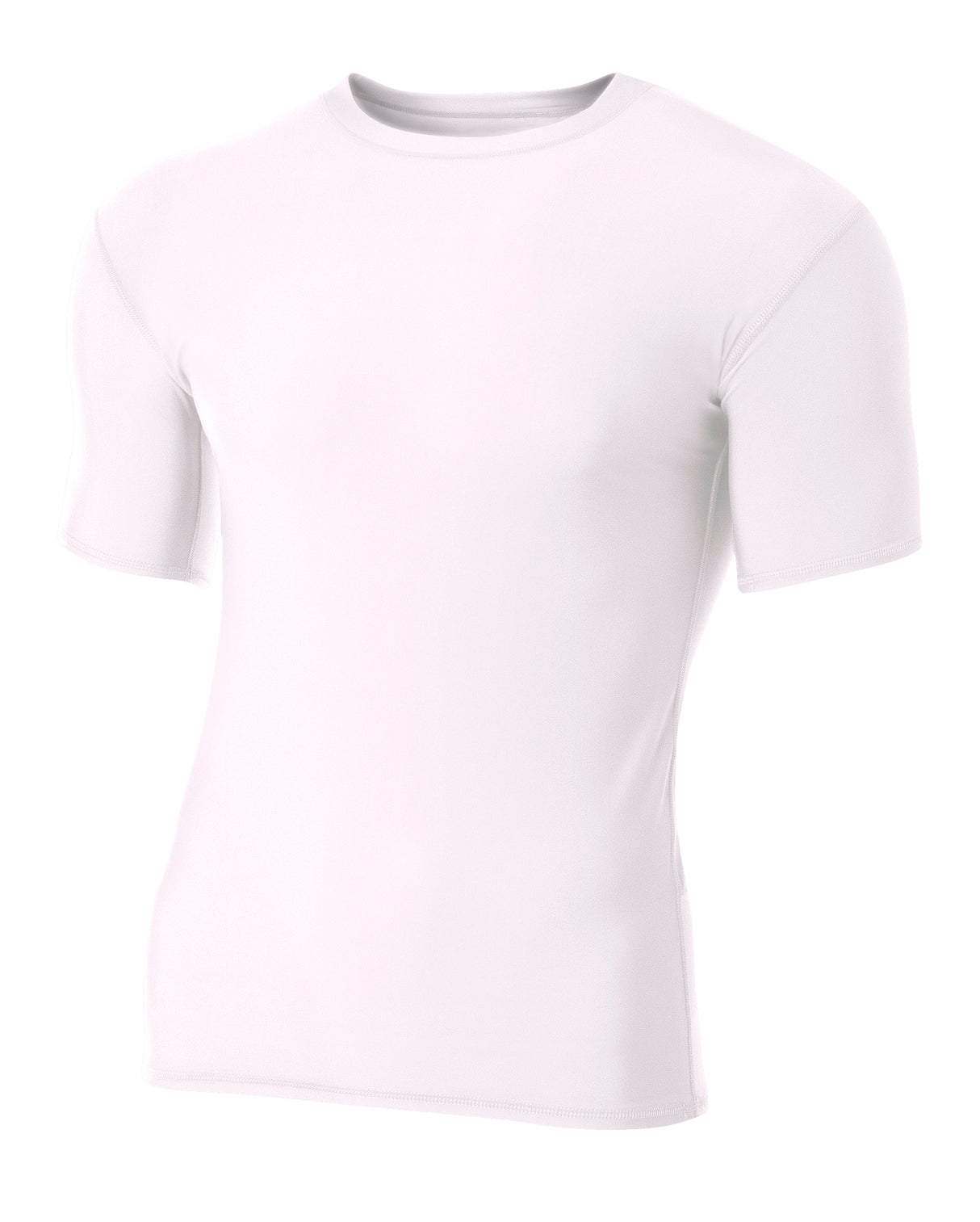 A4 Youth Short Sleeve Compression Crew-1