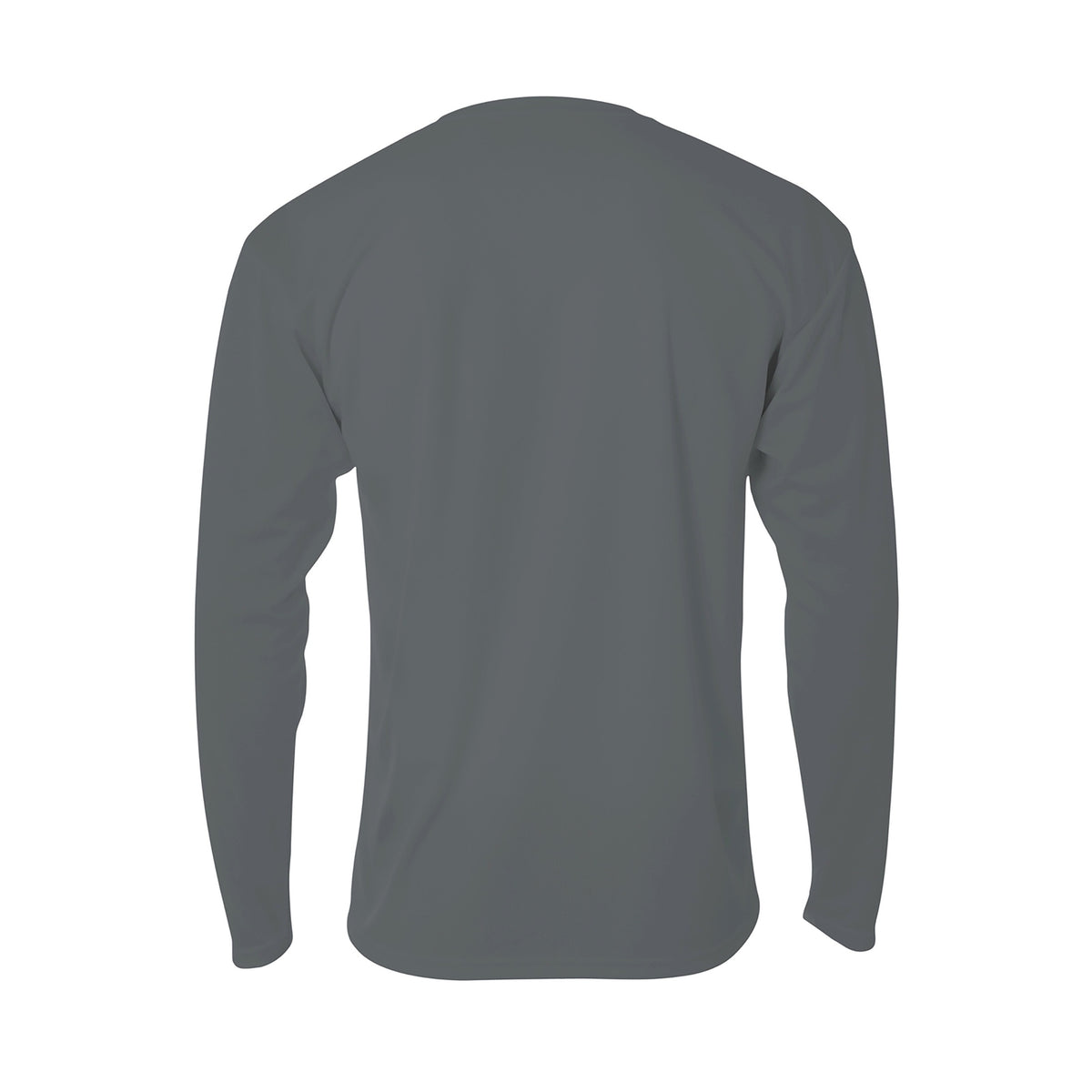 A4 Men's Long Sleeve Birds-Eye Mesh Crew-2