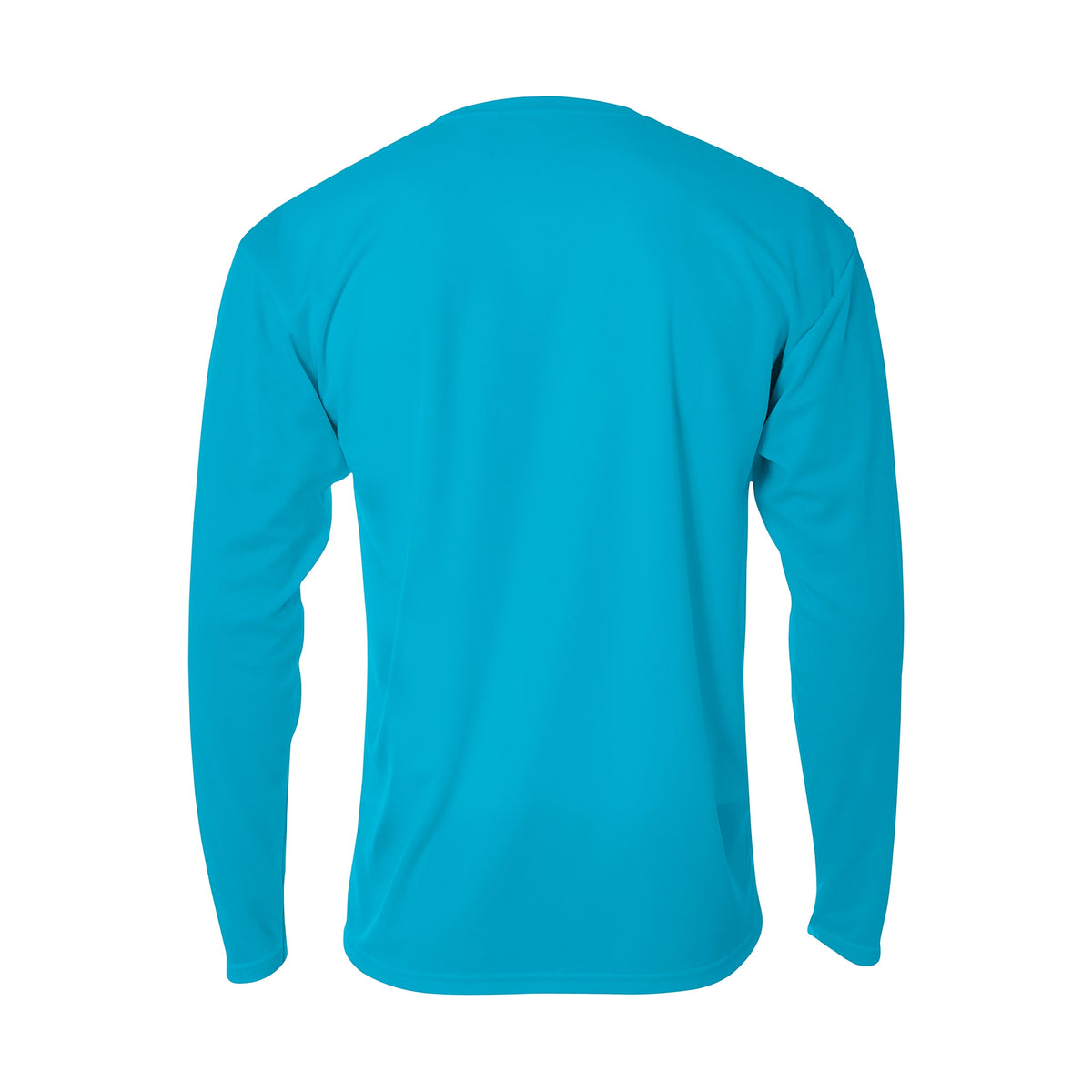 A4 Men's Long Sleeve Birds-Eye Mesh Crew-2