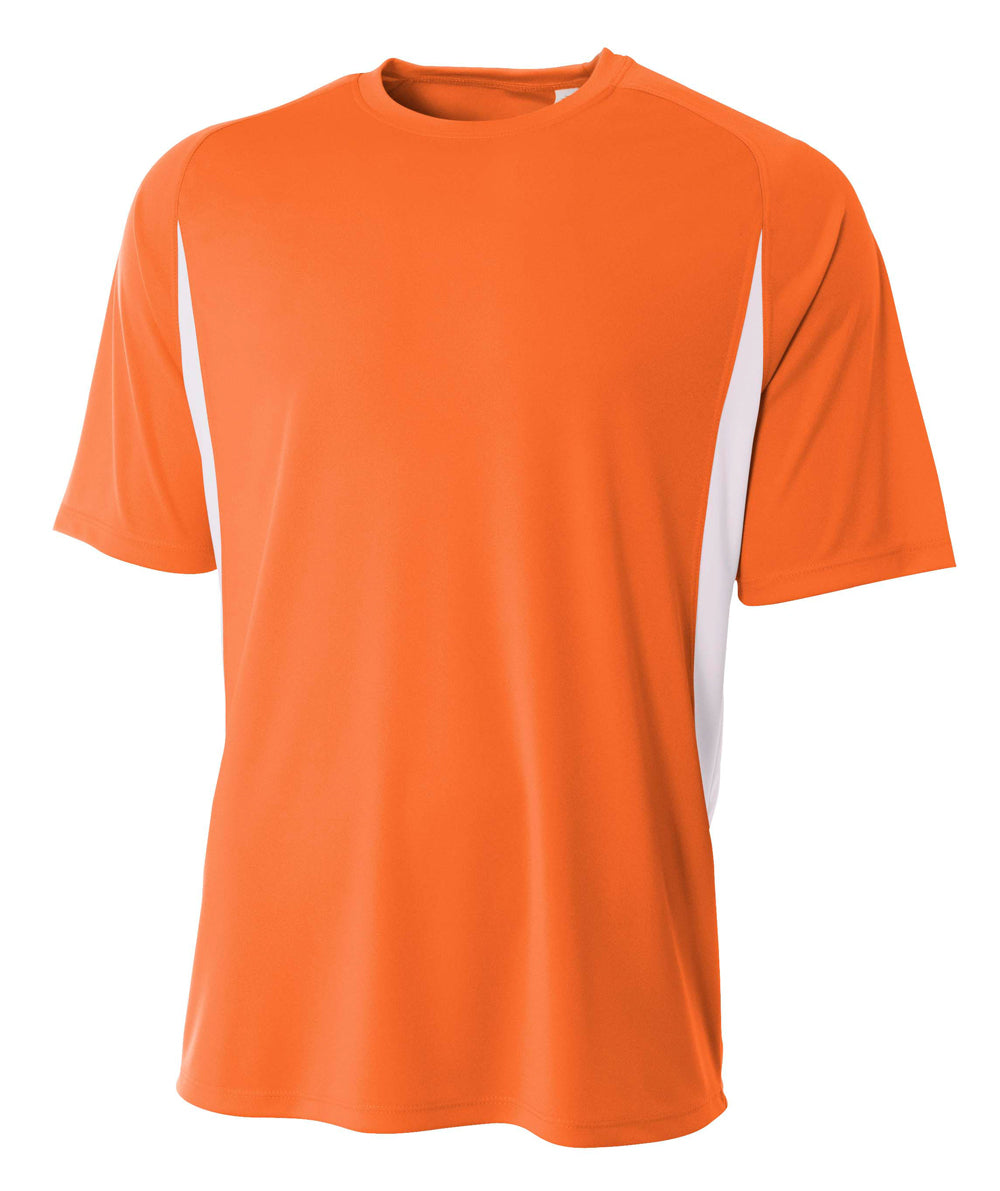 A4 Men's Cooling Performance Color Block Tee-1