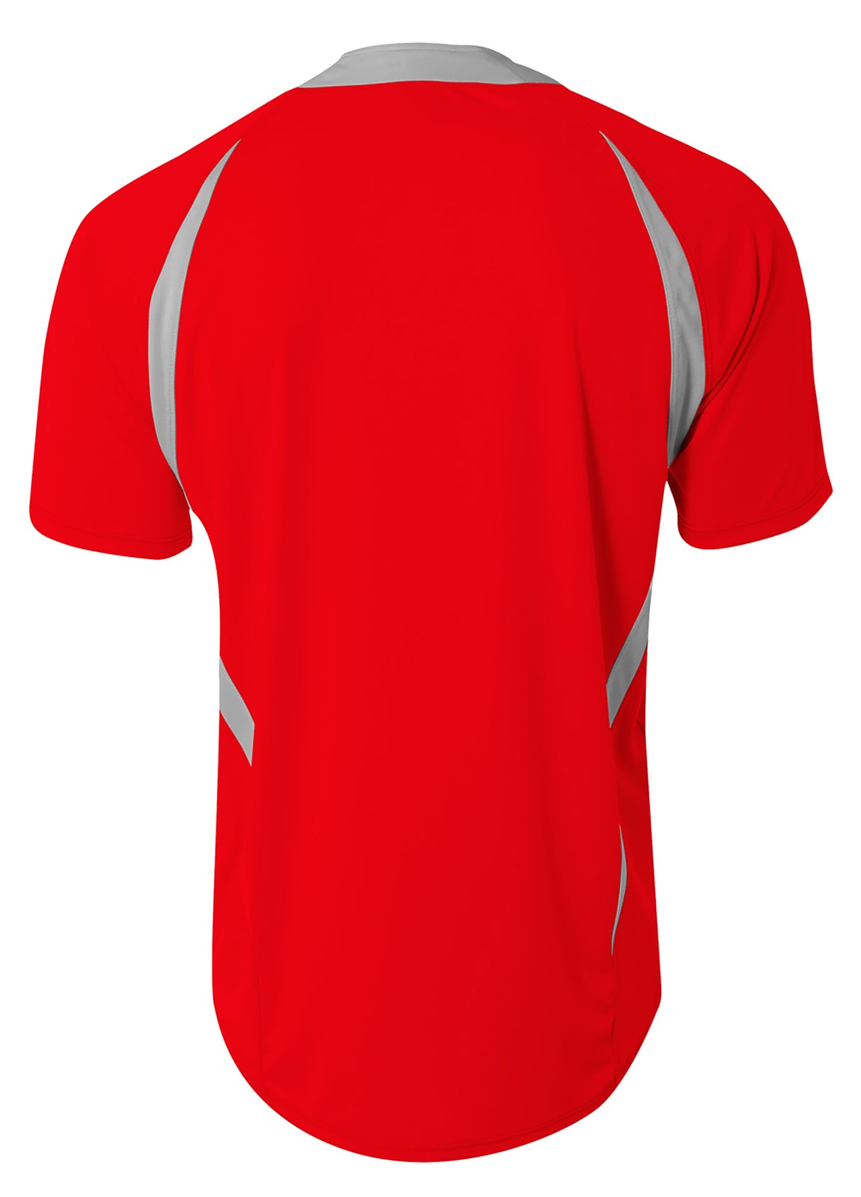 A4 Youth 2-Button Color Block Henley-2