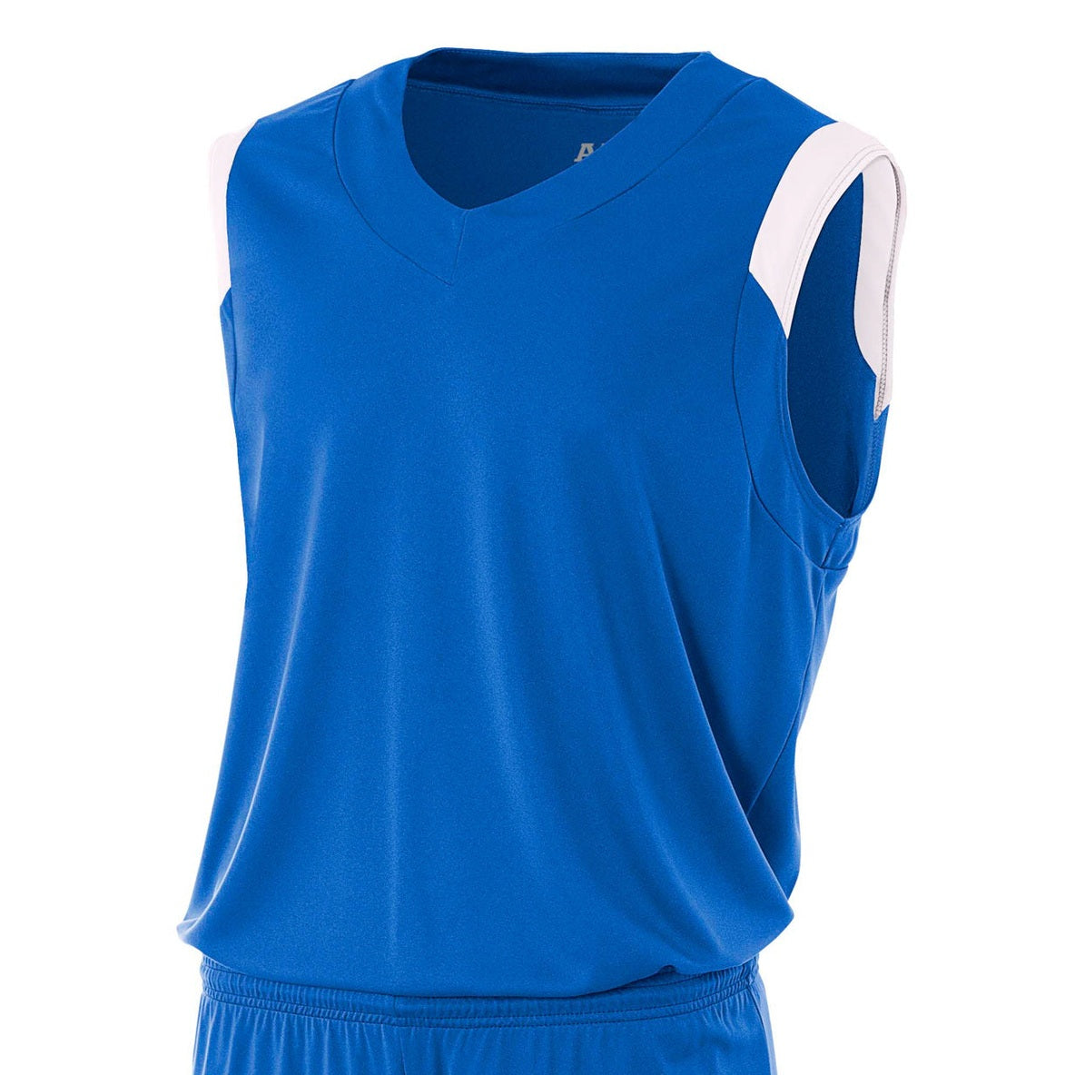 A4 Men's Moisture Management V-Neck Muscle-1