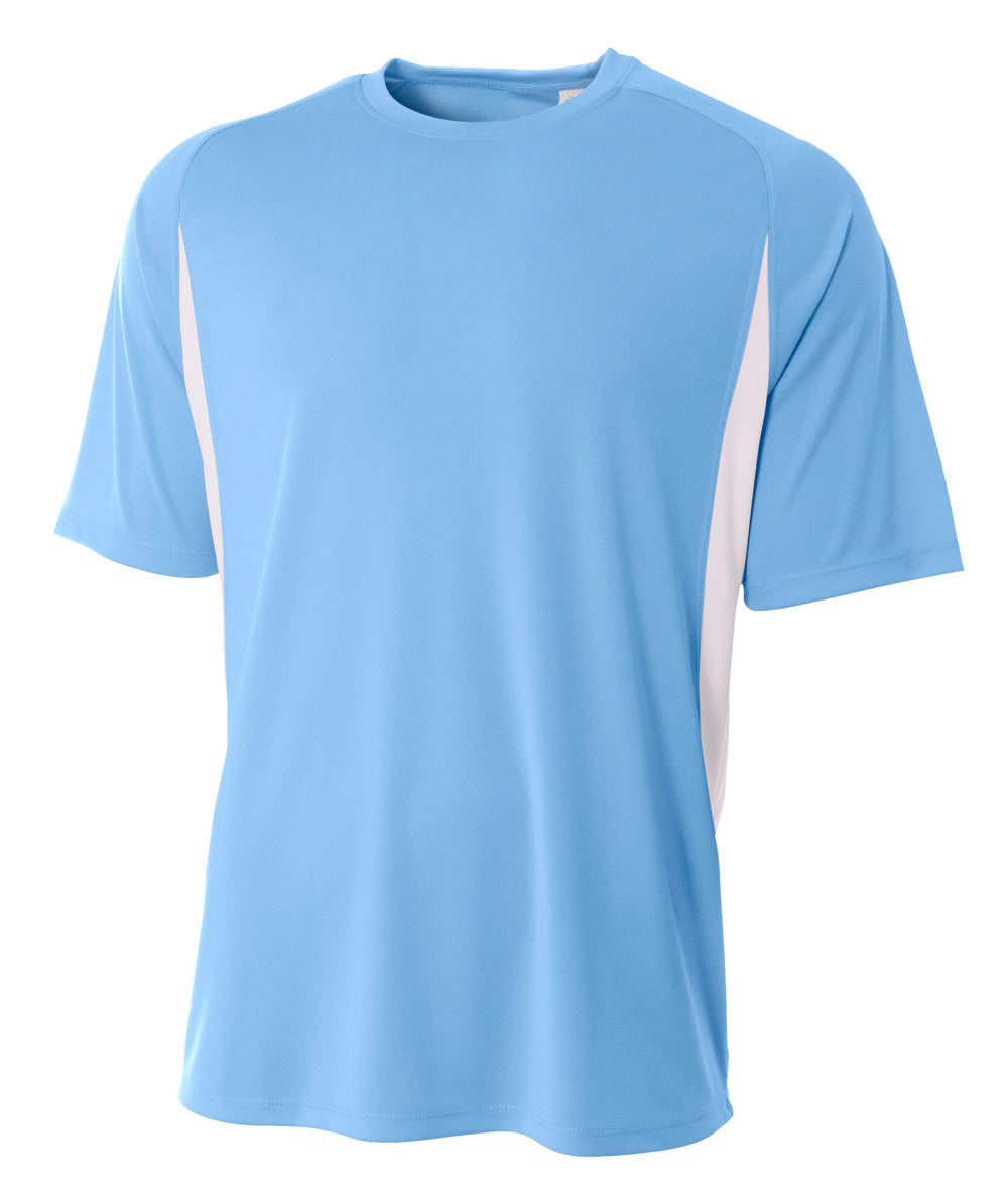 A4 Men's Cooling Performance Color Block Tee-1