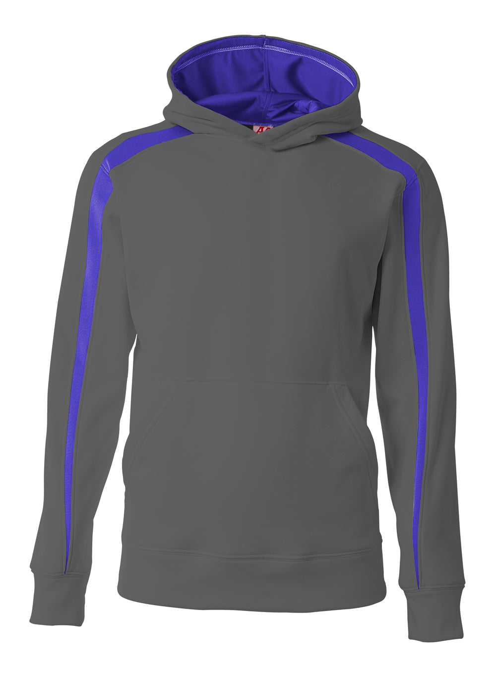 A4 Youth Spartan Fleece Hoodie-1
