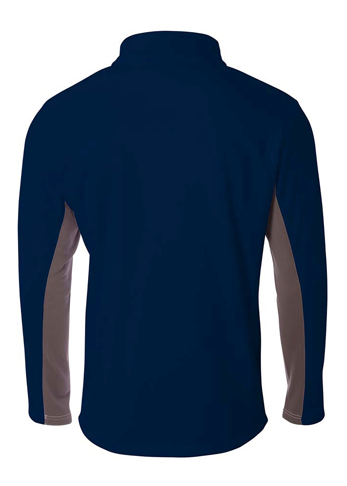 A4 Men's 1/4 Zip Color Block Fleece-2