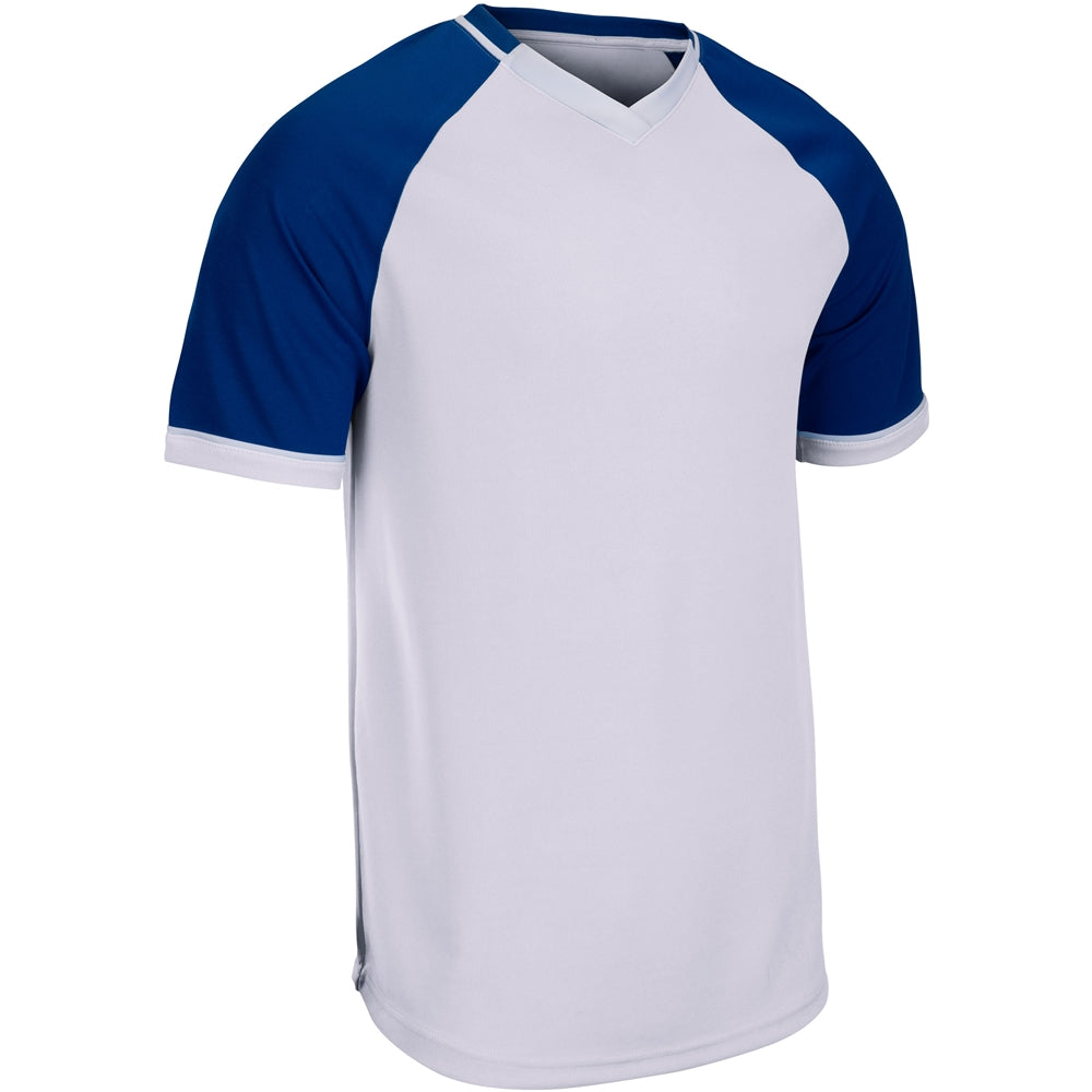 Champro Youth Square Up V-Neck Baseball Jersey-1
