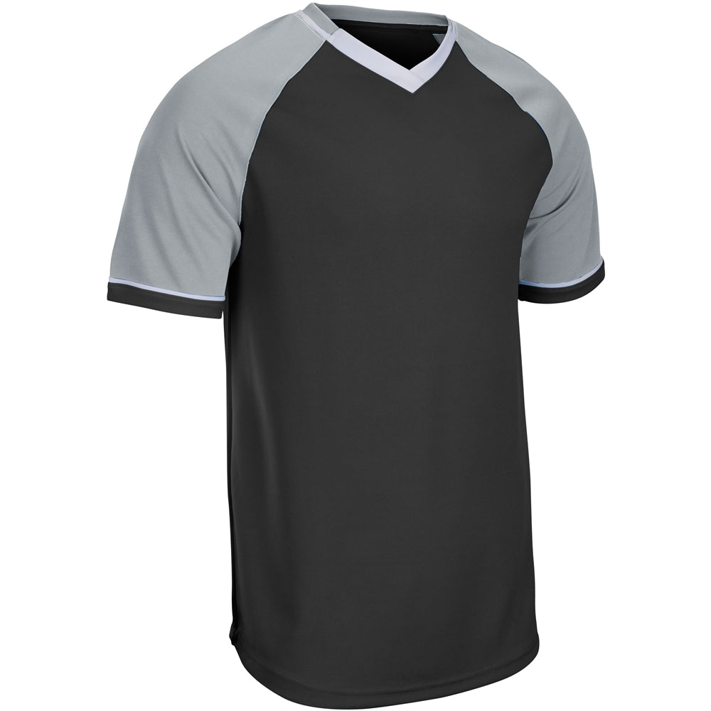 Champro Youth Square Up V-Neck Baseball Jersey-1