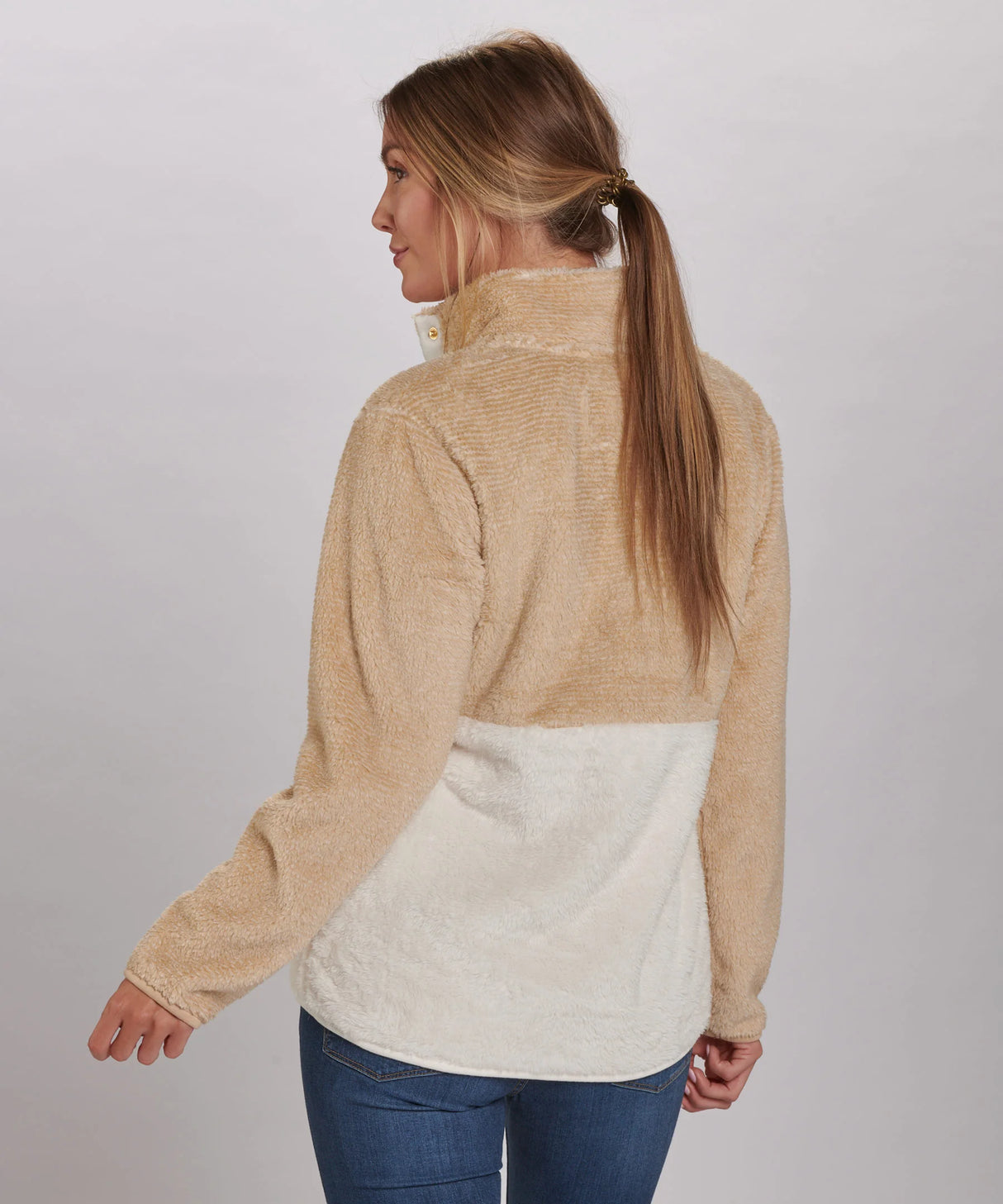 Boxercraft Women's Adult Fuzzy Fleece Pullover-2
