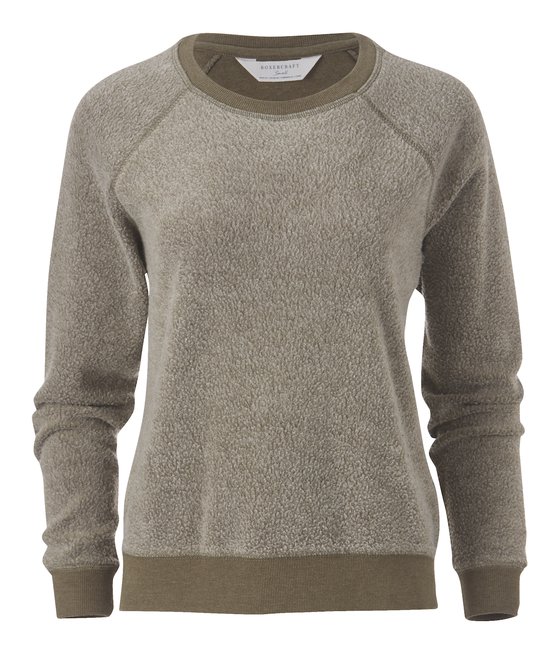 Boxercraft Reverse Fleece Out Crew-1