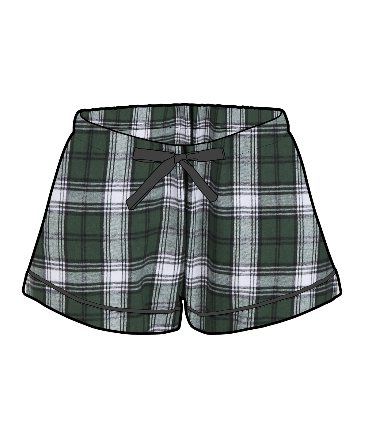 Boxercraft Women's Flannel Short-1